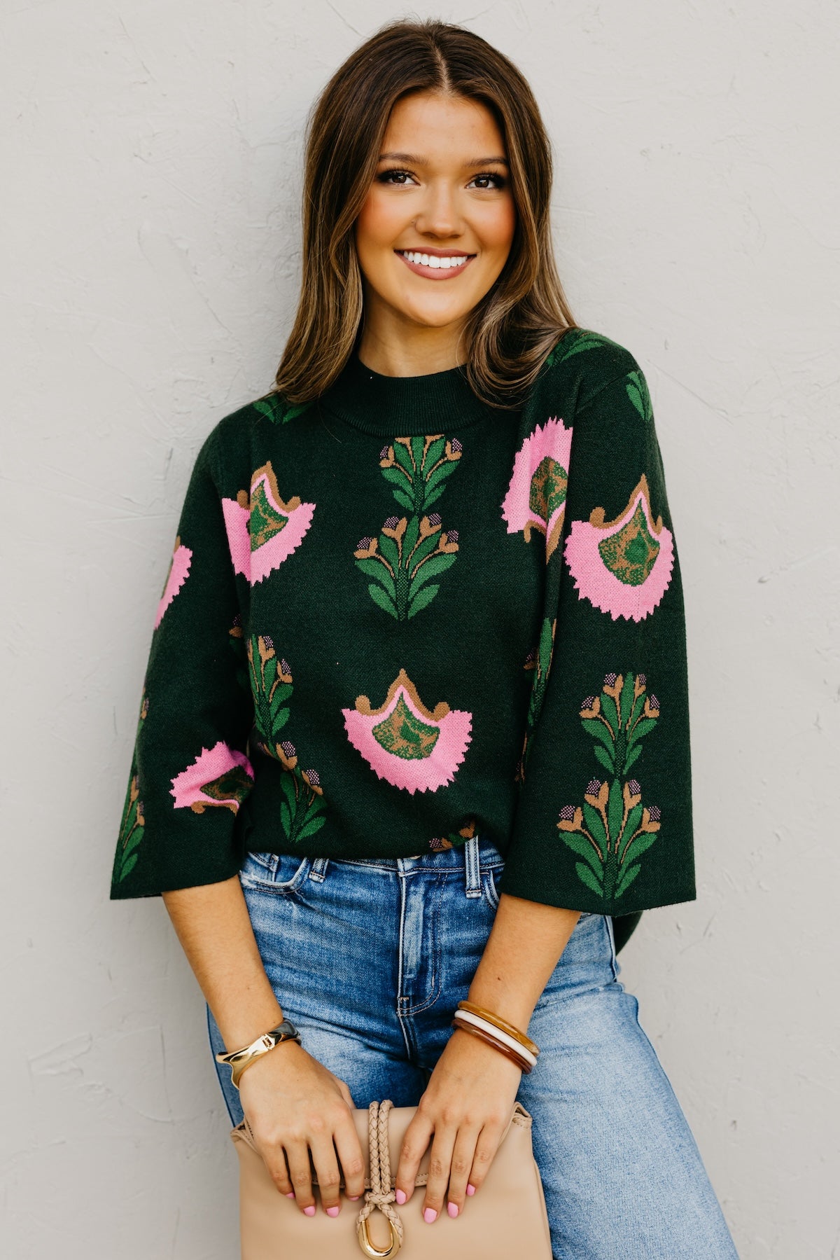 The Rowdy Floral Sweater