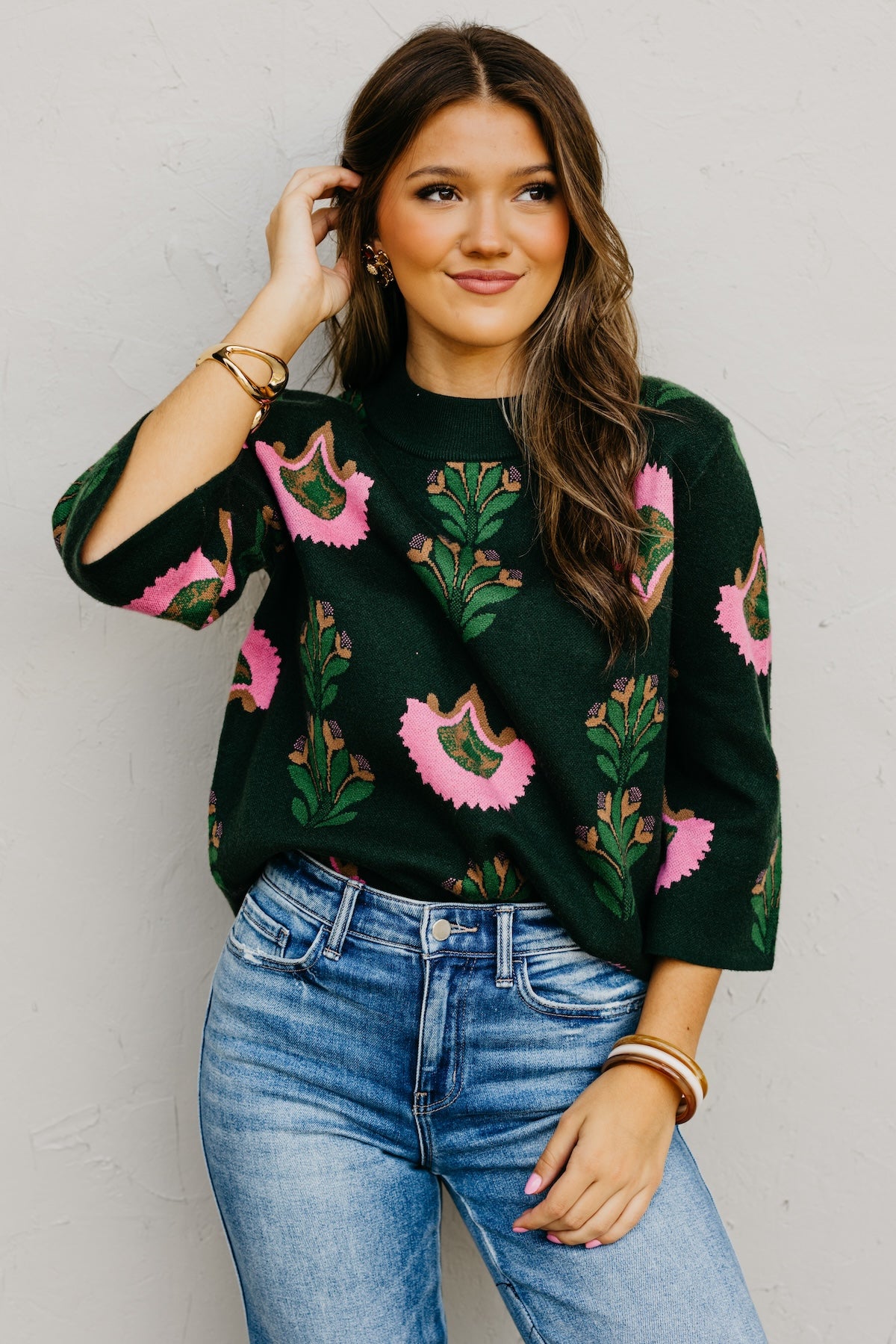 The Rowdy Floral Sweater