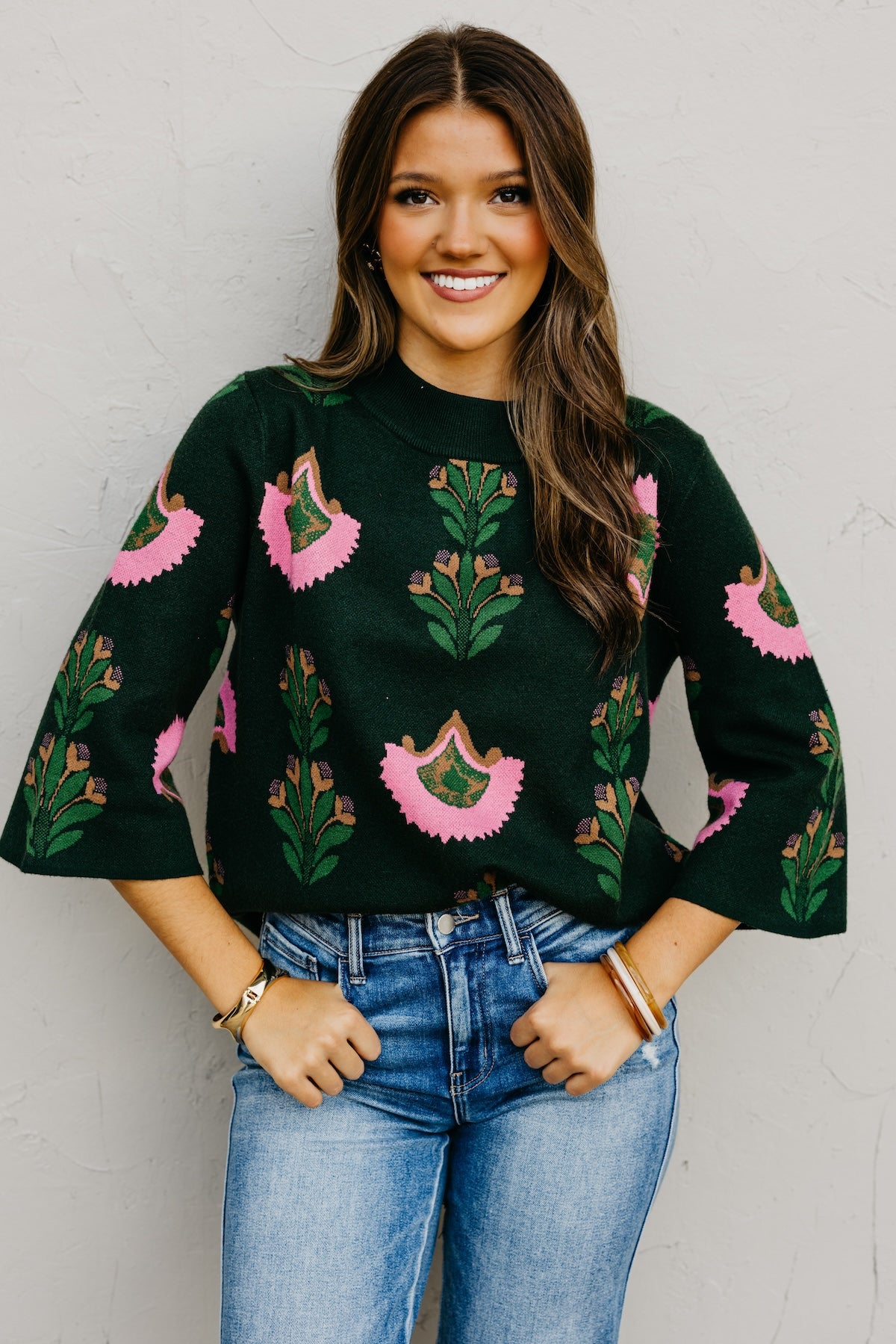 The Rowdy Floral Sweater
