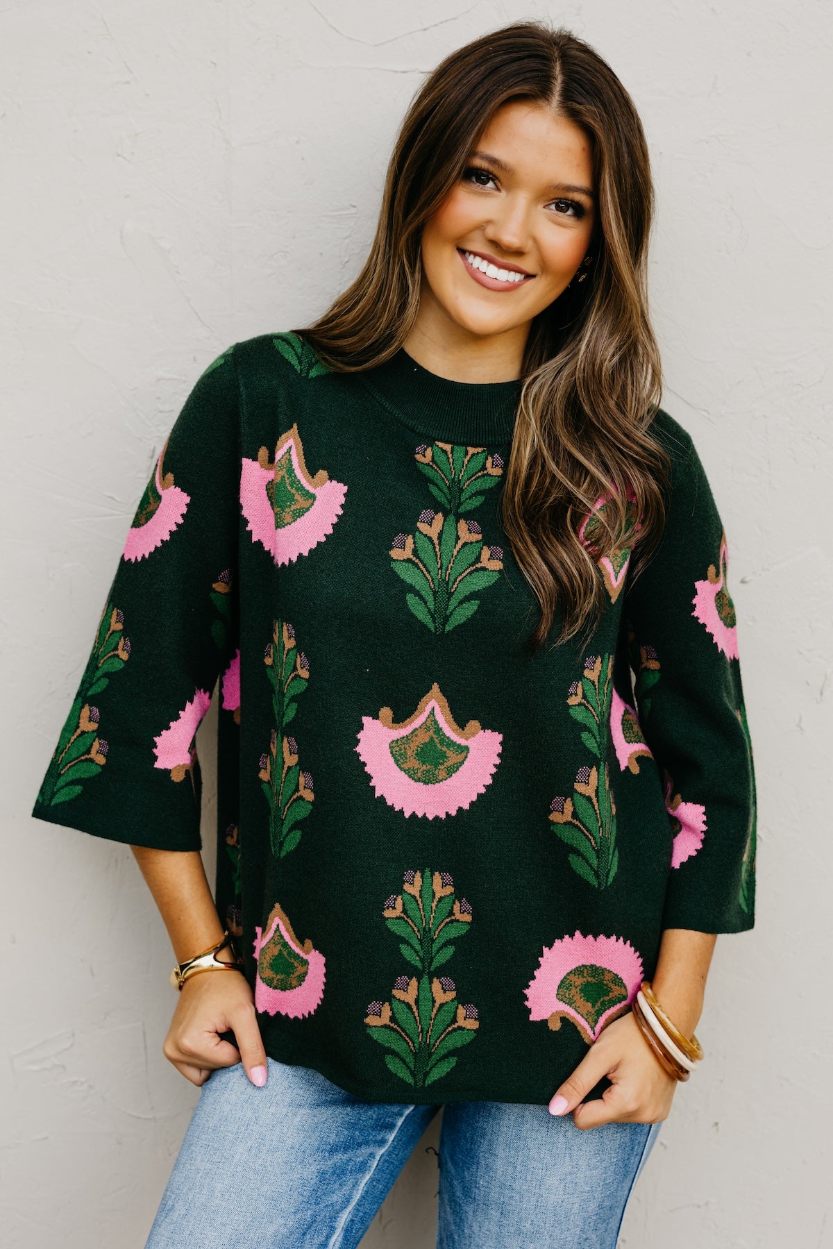 The Rowdy Floral Sweater