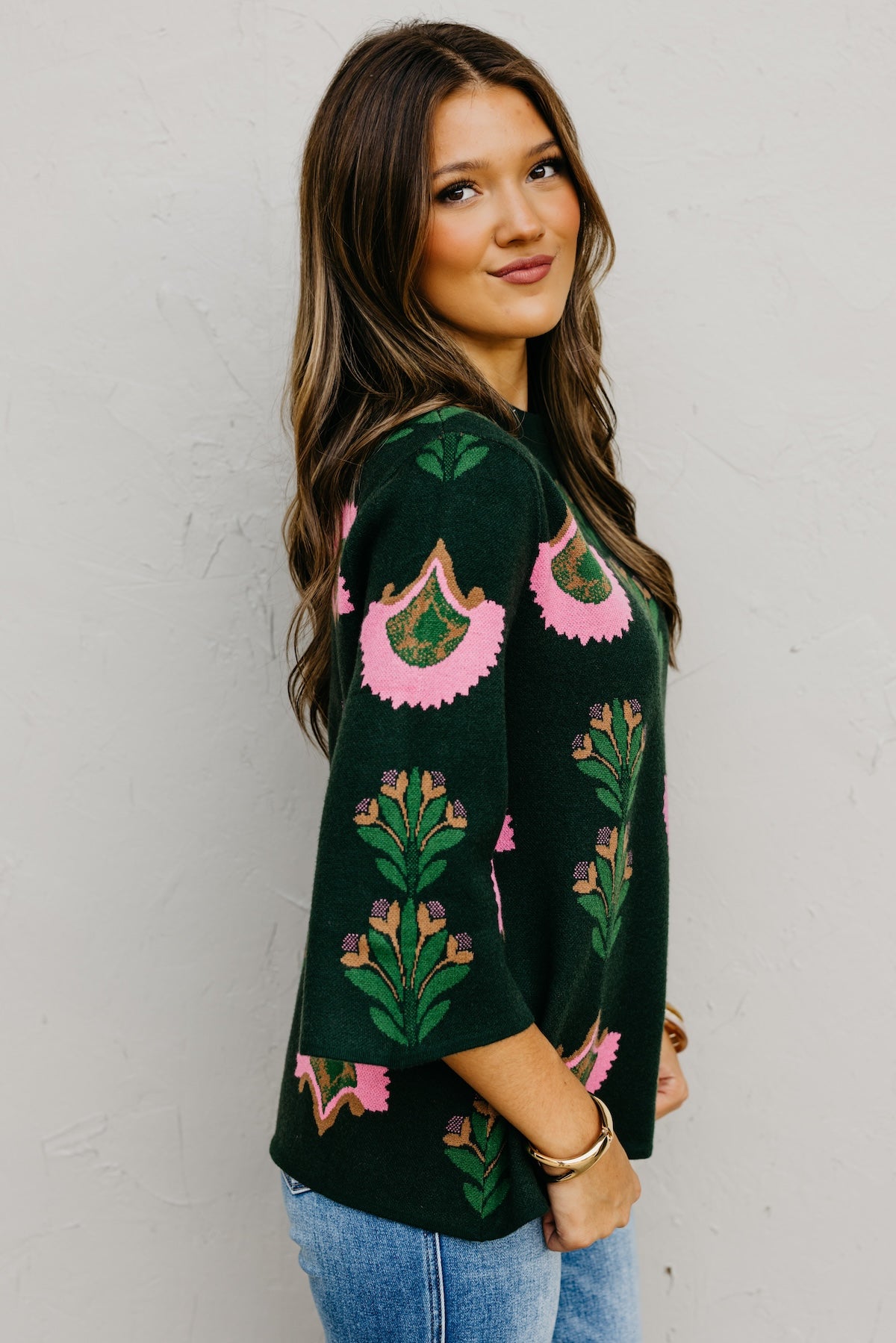 The Rowdy Floral Sweater
