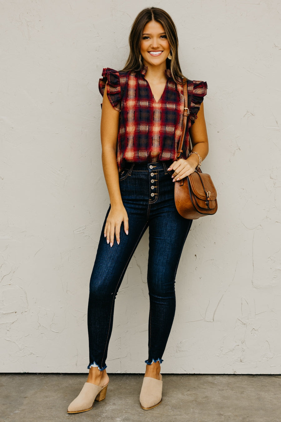 The Patrick Plaid Top