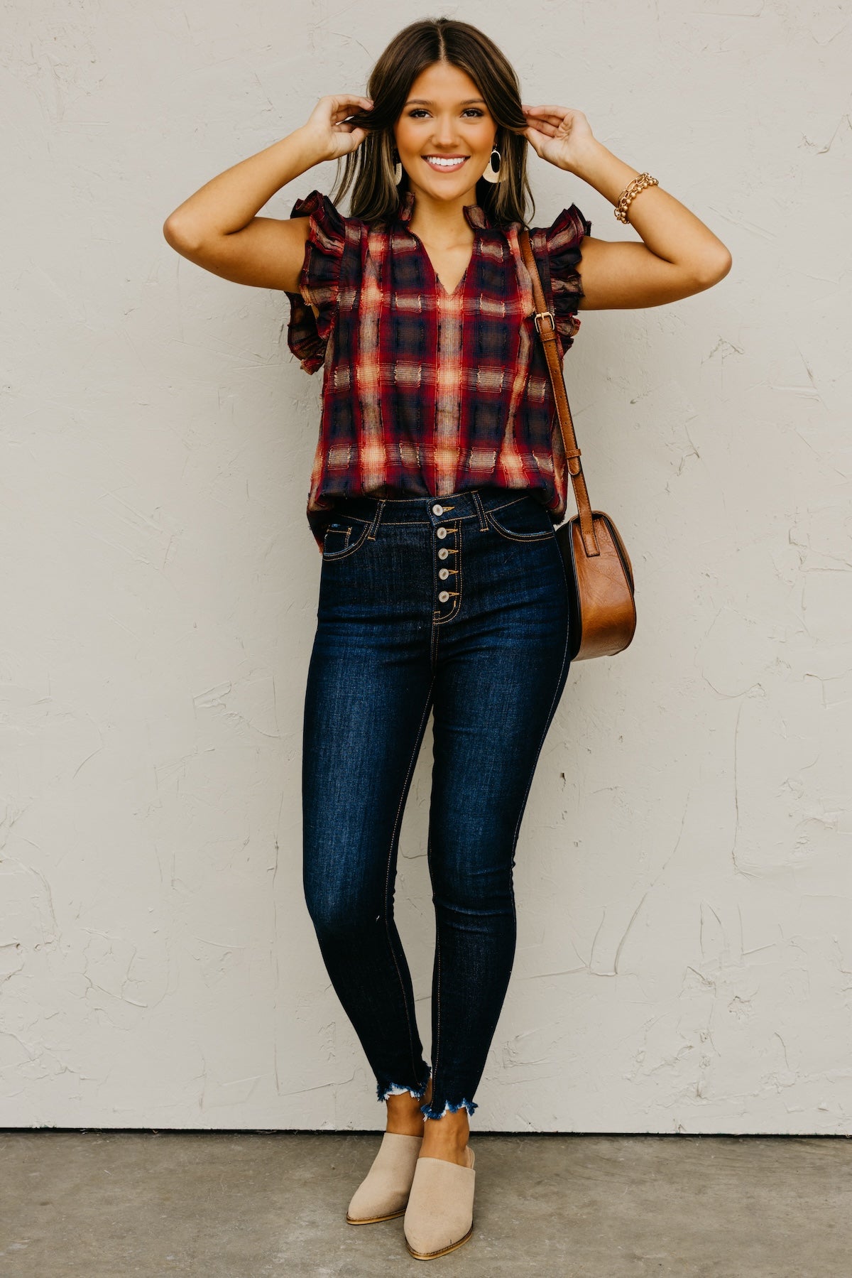 The Patrick Plaid Top