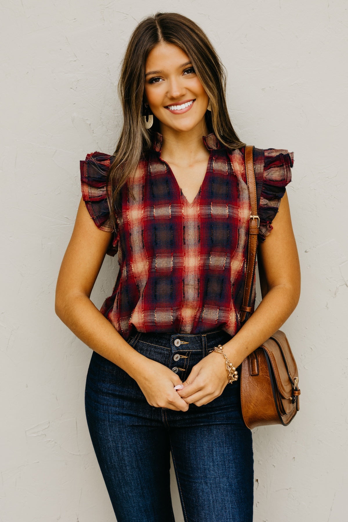 The Patrick Plaid Top