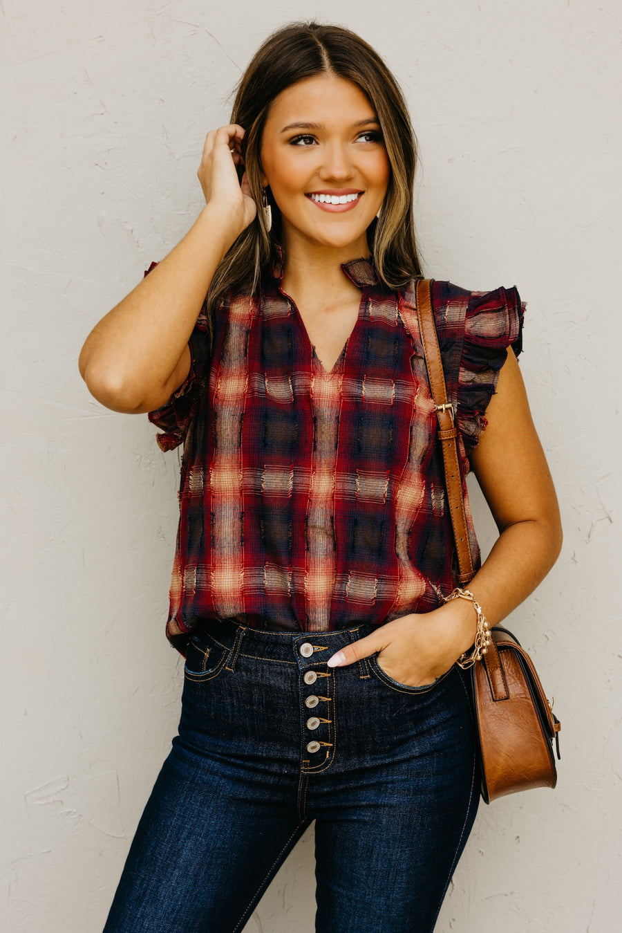 The Patrick Plaid Top