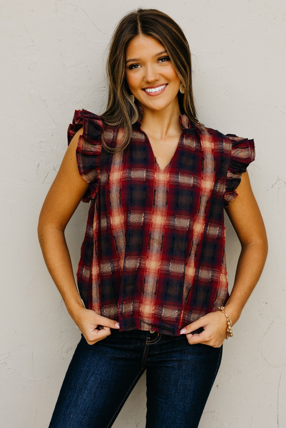 The Patrick Plaid Top