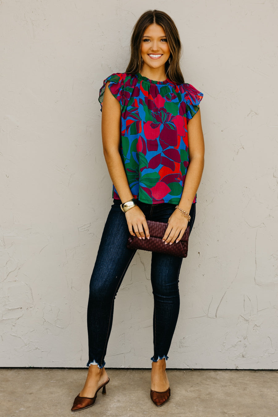 The Kaeli Floral Blouse