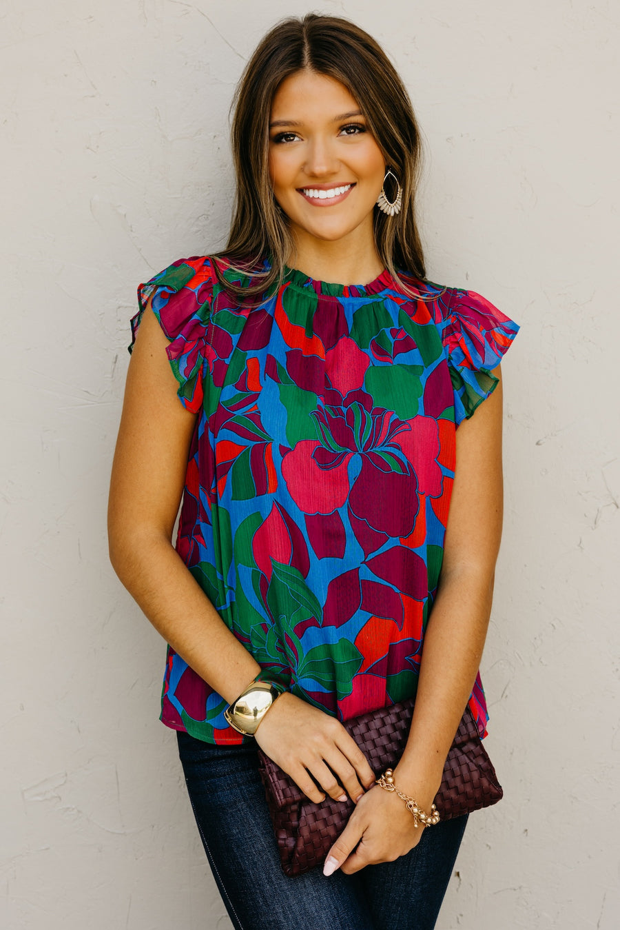 The Kaeli Floral Blouse