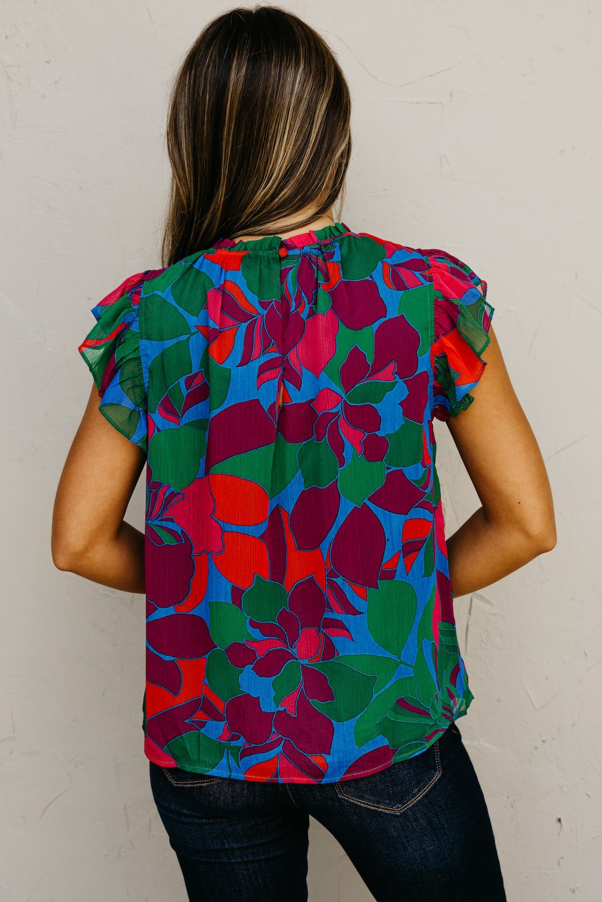 The Kaeli Floral Blouse