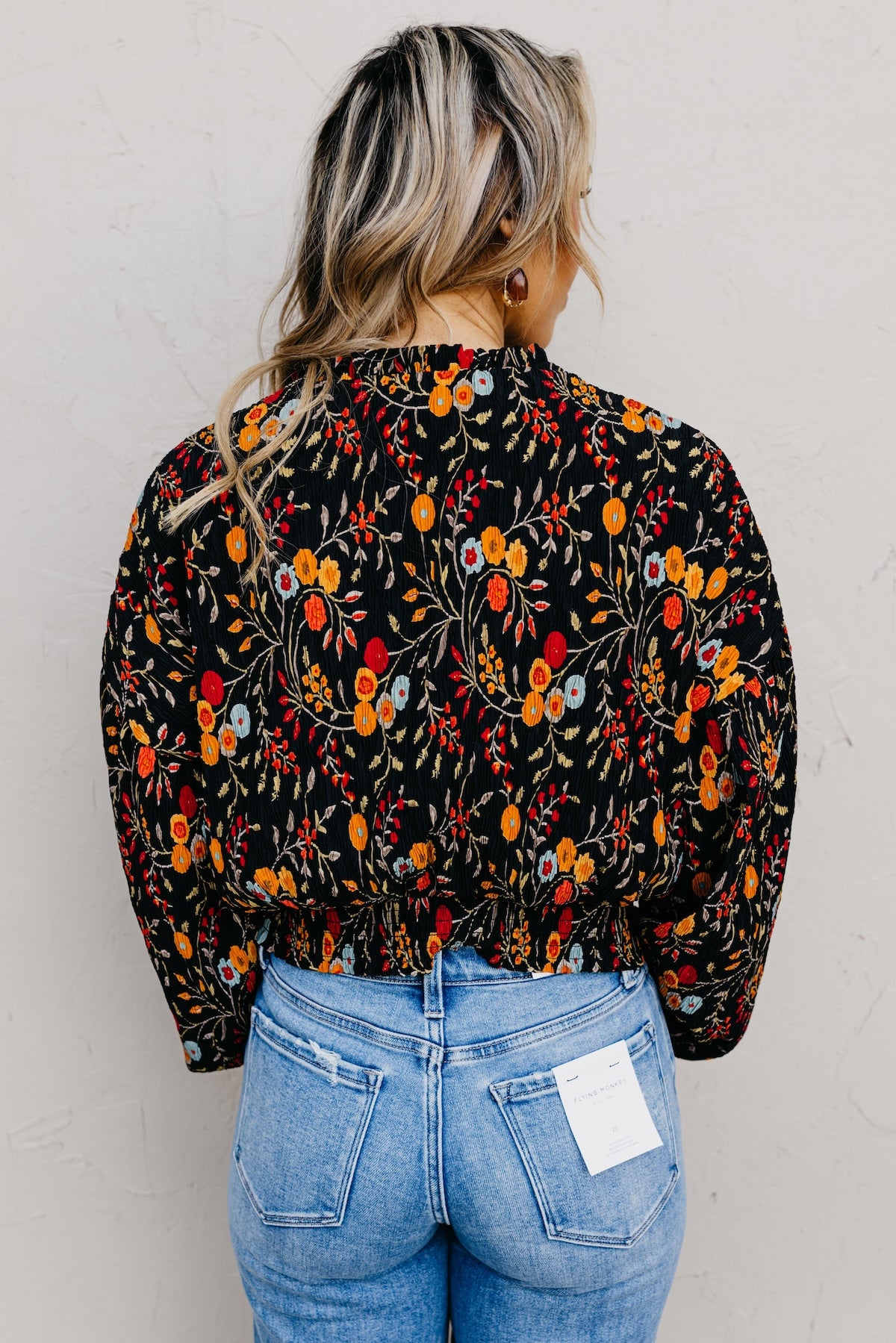 The Gordon Floral Crinkle Blouse