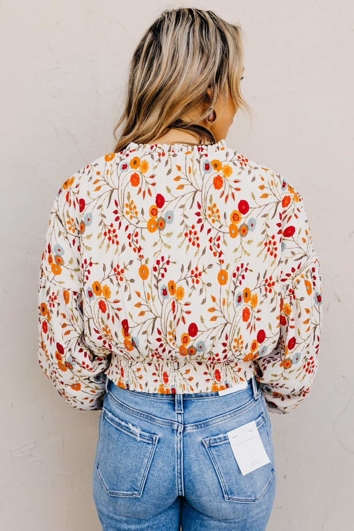 The Gordon Floral Crinkle Blouse