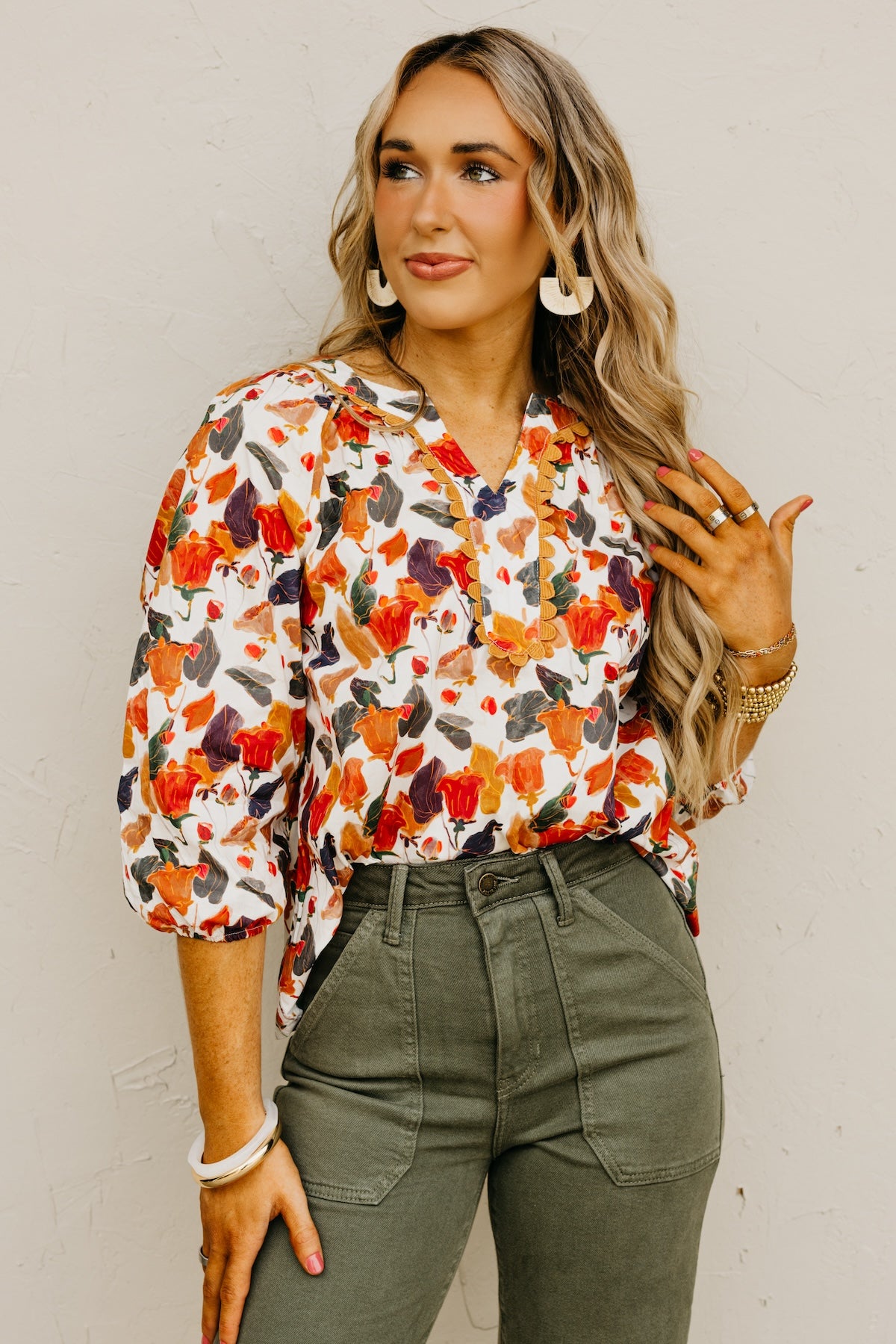 The Hayes Floral Blouse