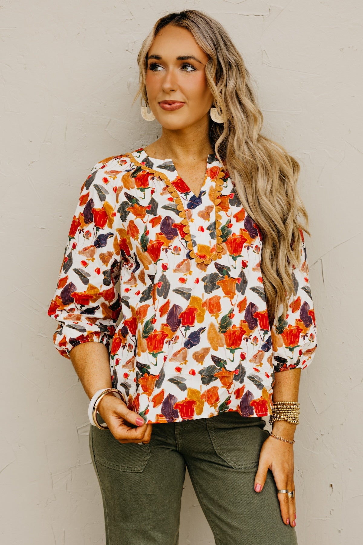 The Hayes Floral Blouse