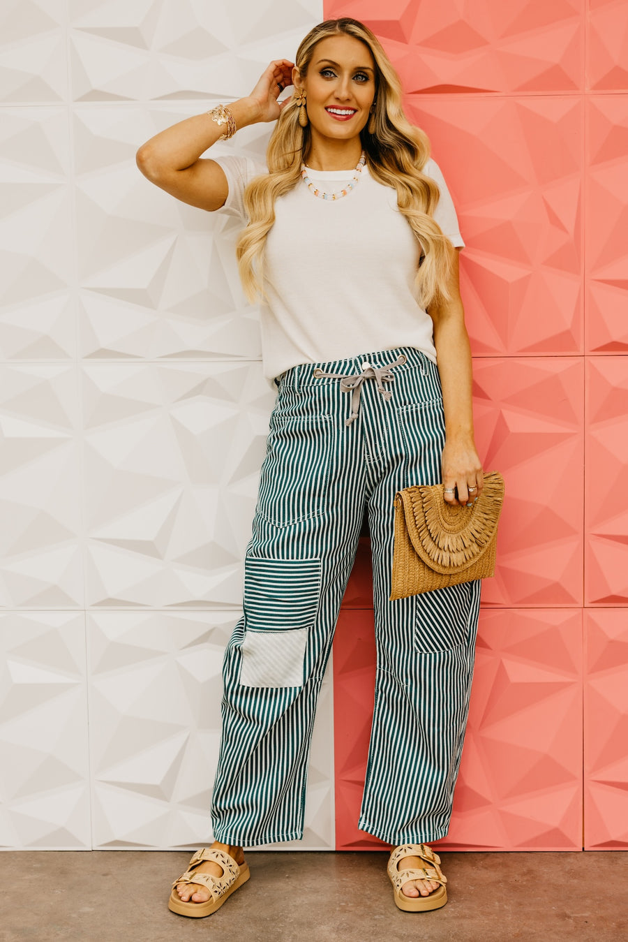 The Anastasia Waffle Texture Tee