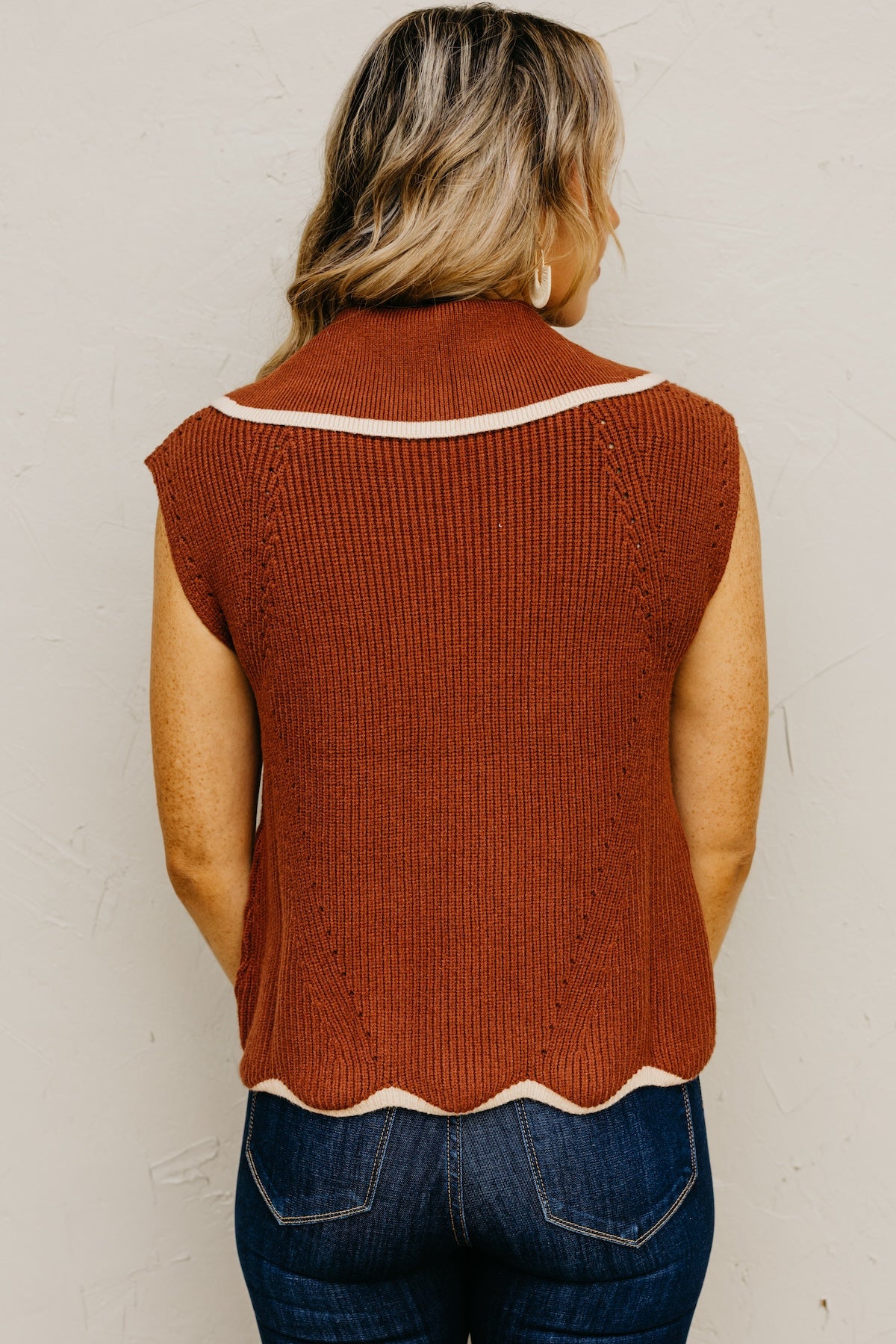 The Harley Quarter Zip Sweater Top