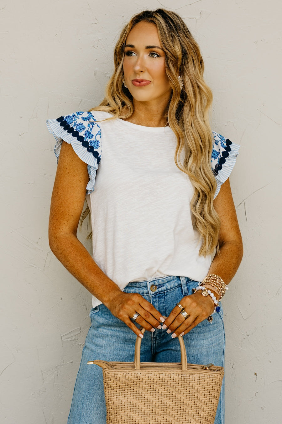 The Tyson Flutter Sleeve Top