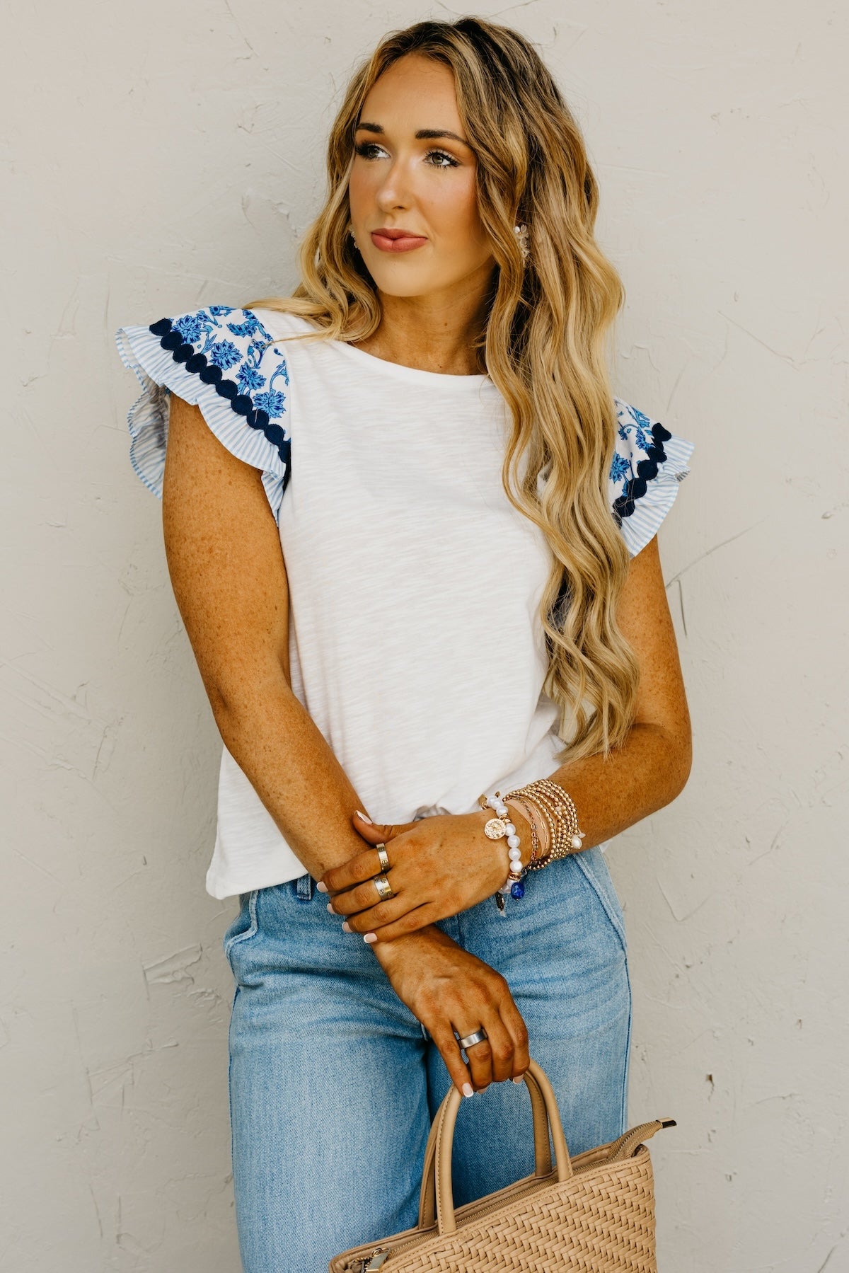 The Tyson Flutter Sleeve Top
