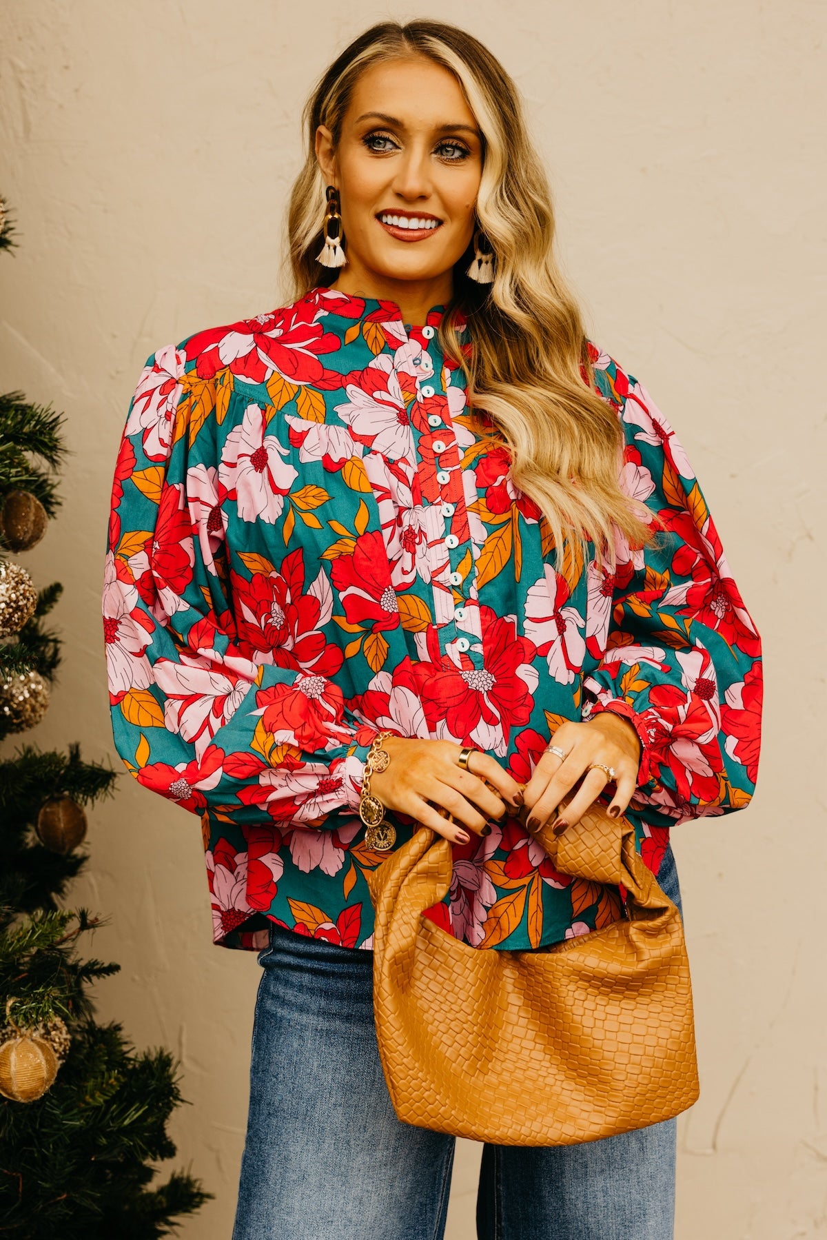 The Neil Floral Blouse