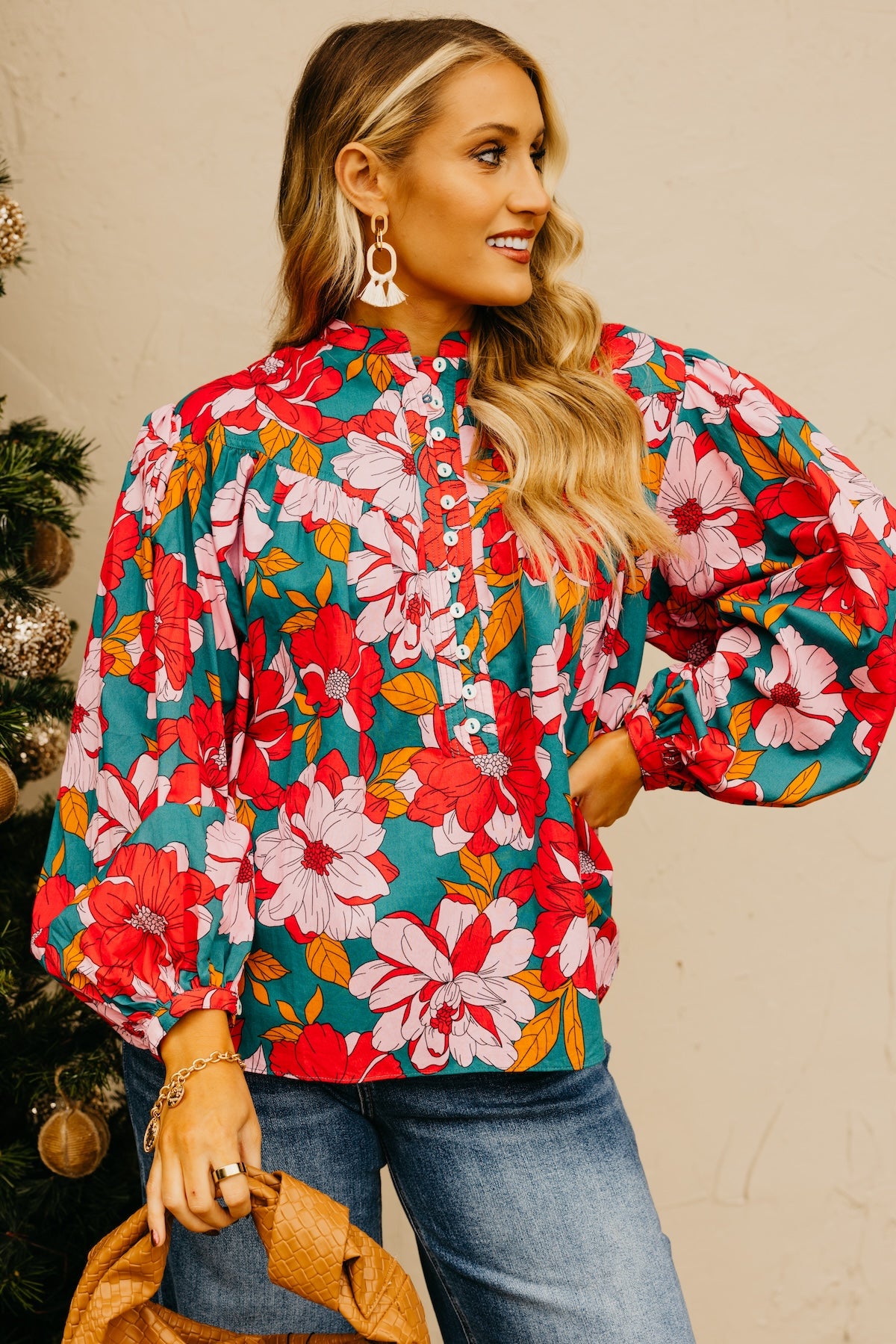 The Neil Floral Blouse