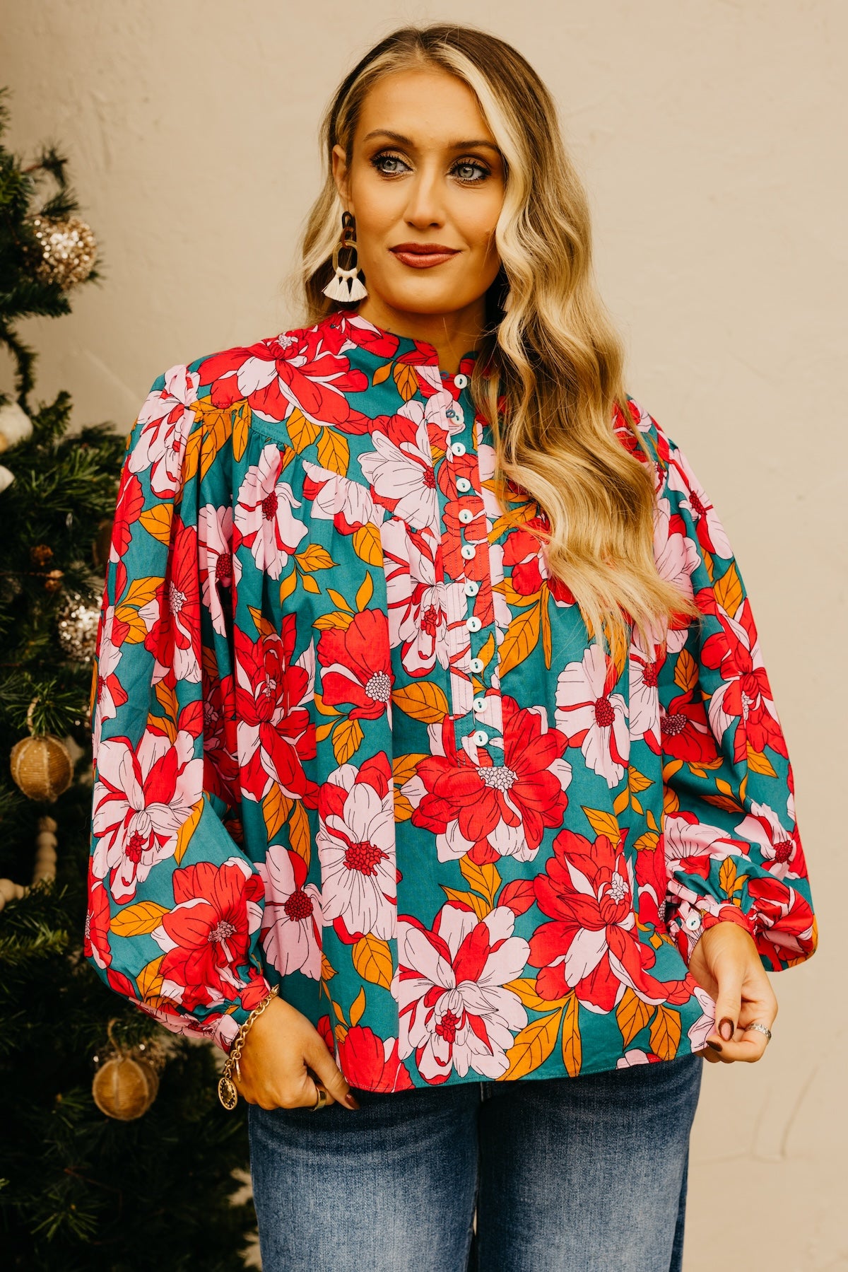 The Neil Floral Blouse