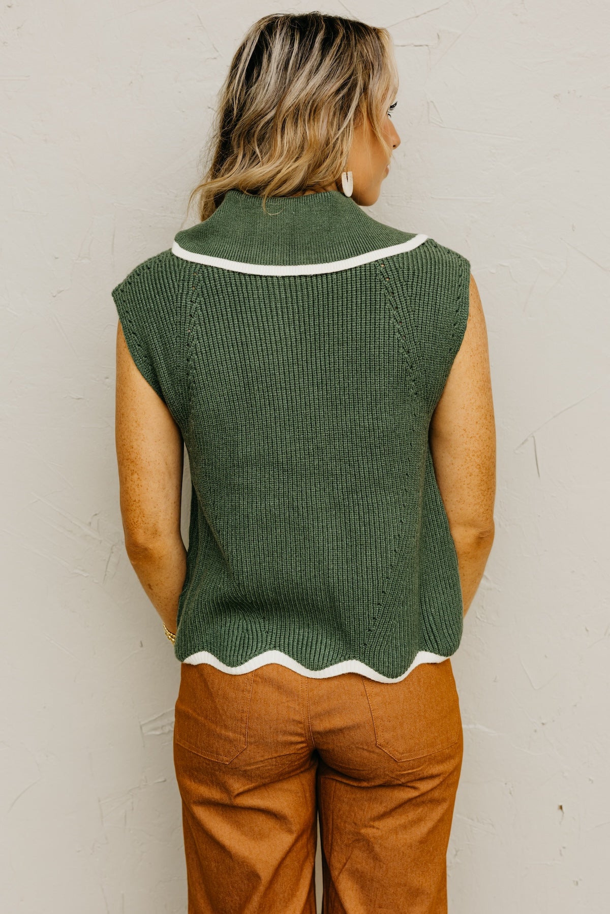 The Harley Quarter Zip Sweater Top
