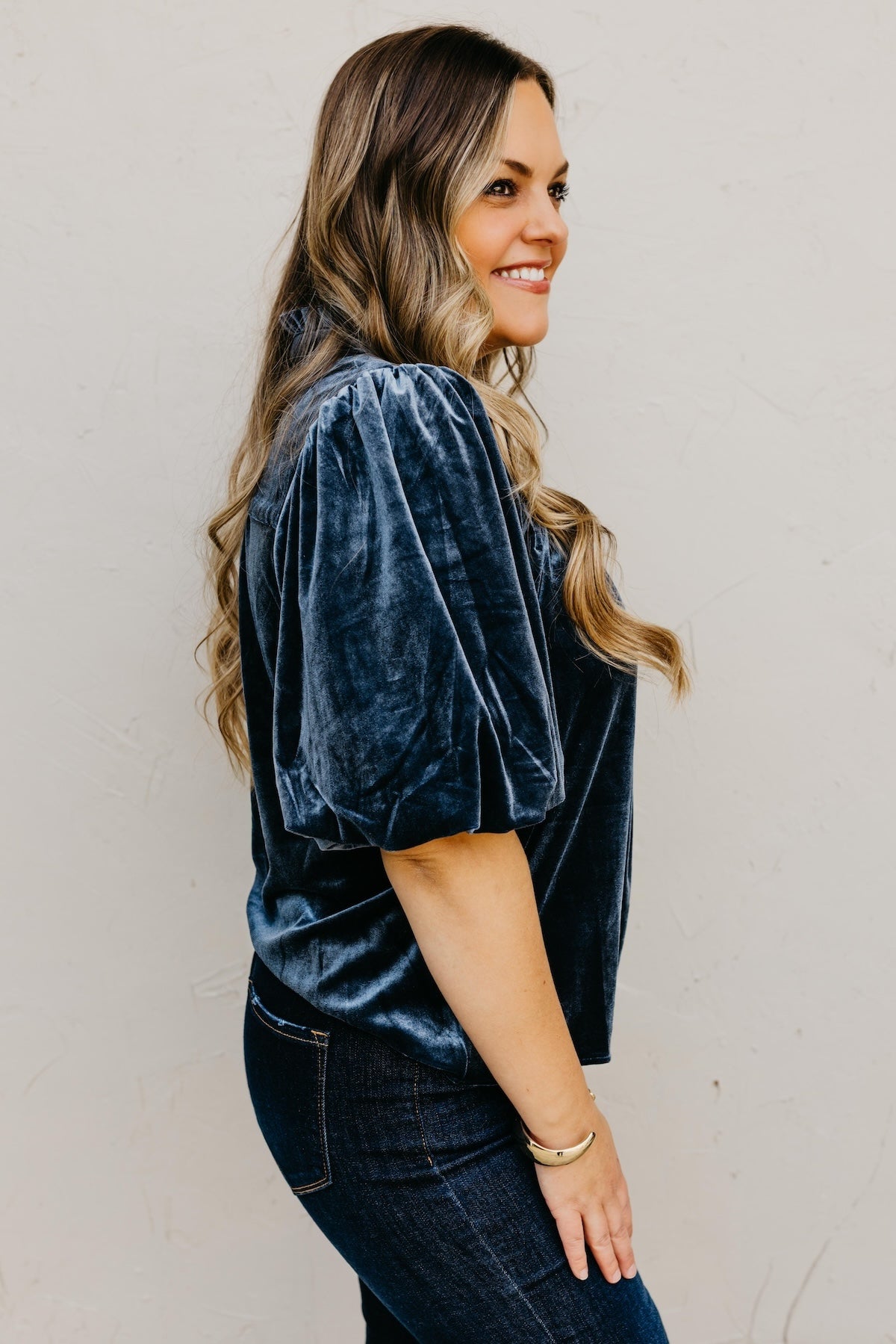 The Reno Felt Embroidered Top