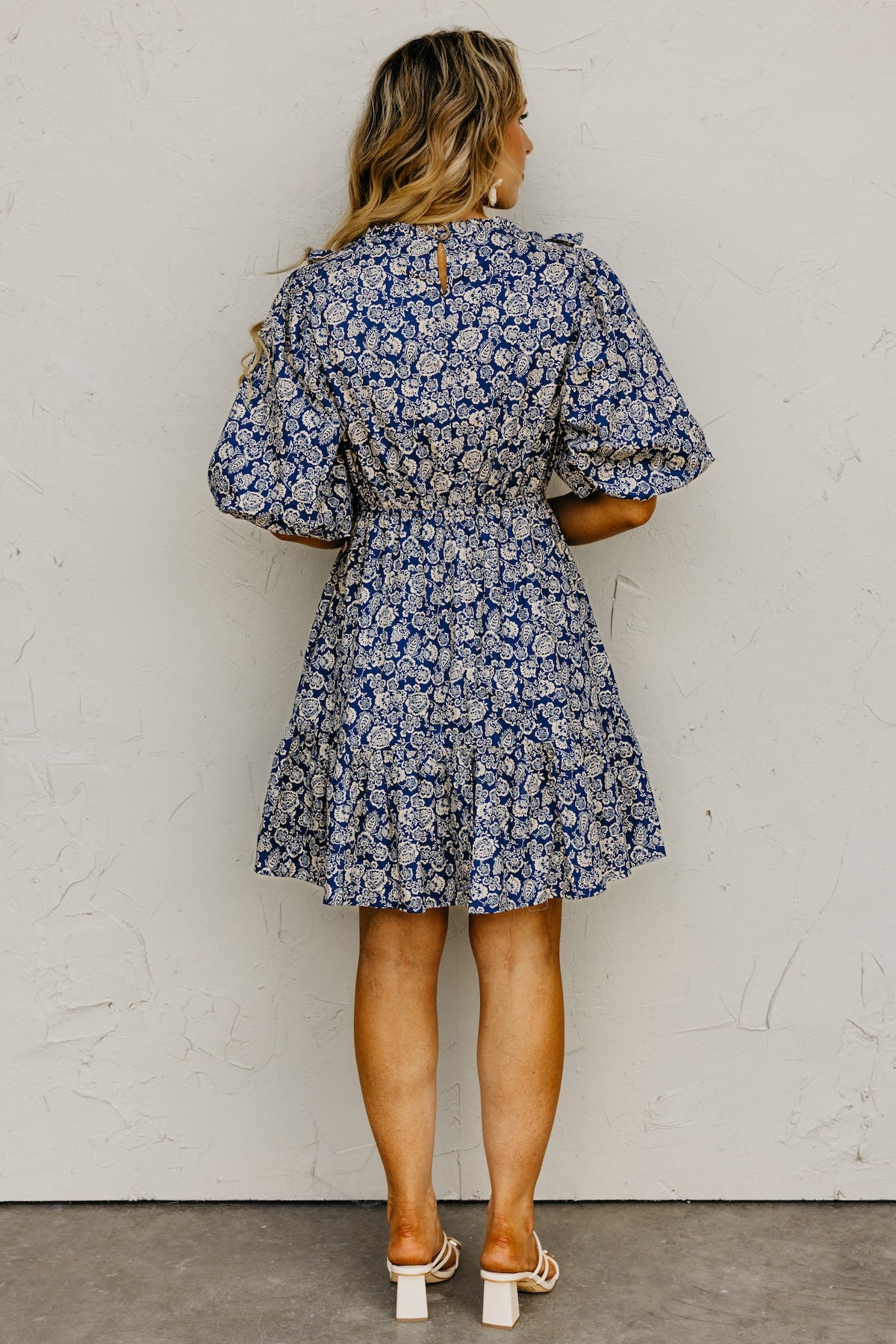 The Warren Floral Ruffle Mini Dress