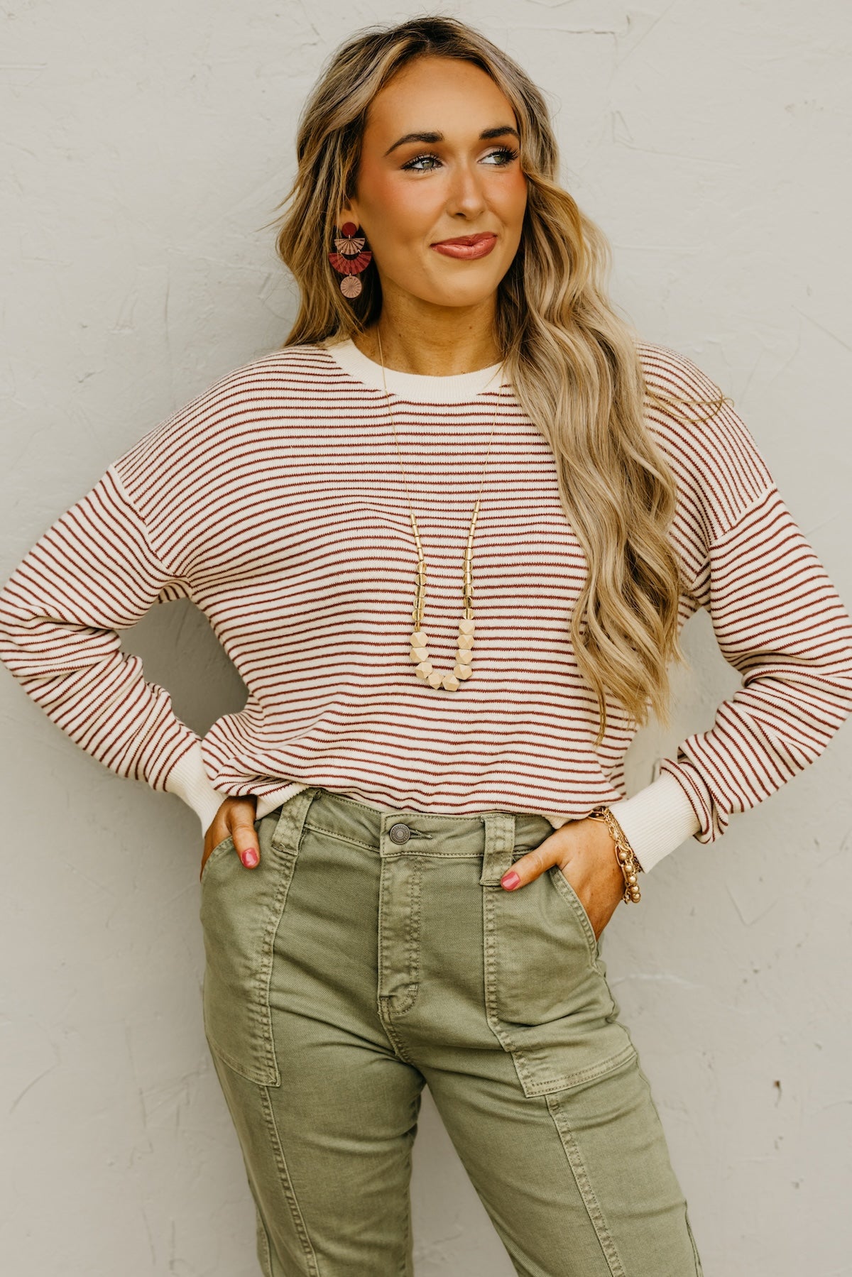 The Siobhan Striped Sweater