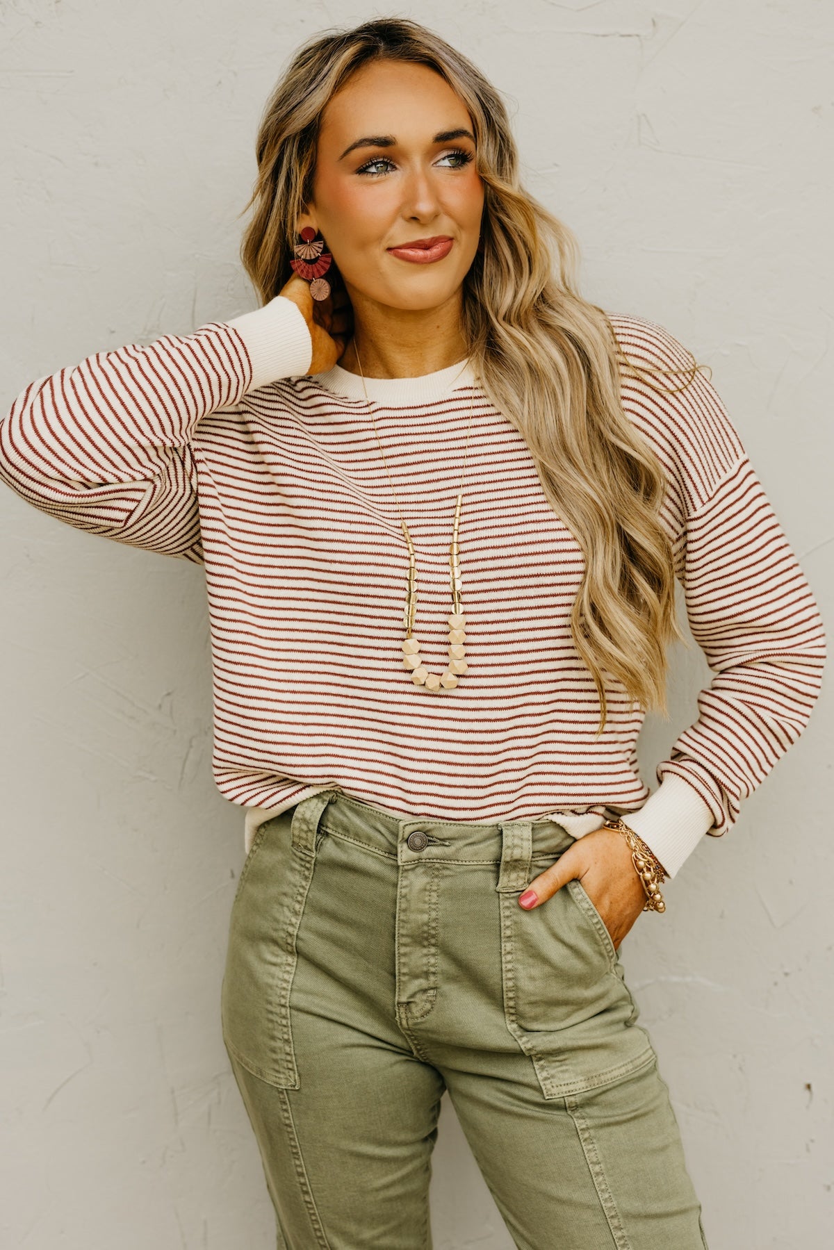The Siobhan Striped Sweater