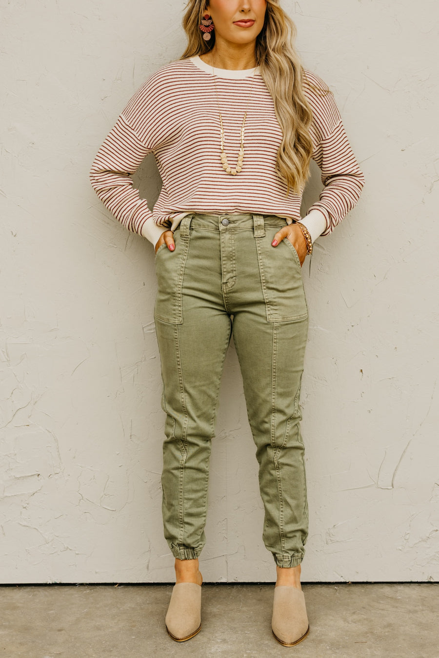 Kan Can Denim | High Rise Denim Jogger