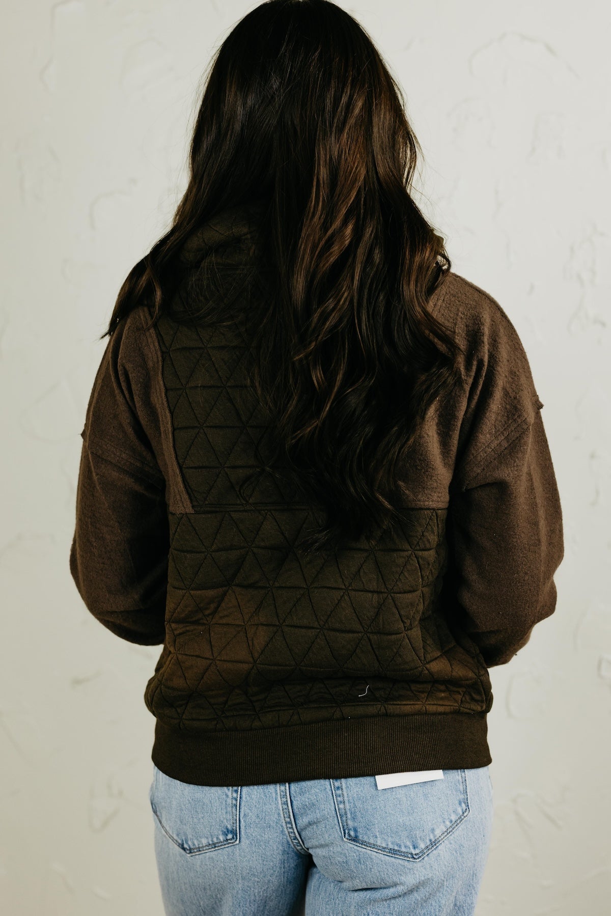 The Scarlett Quilted Half Zip Pullover