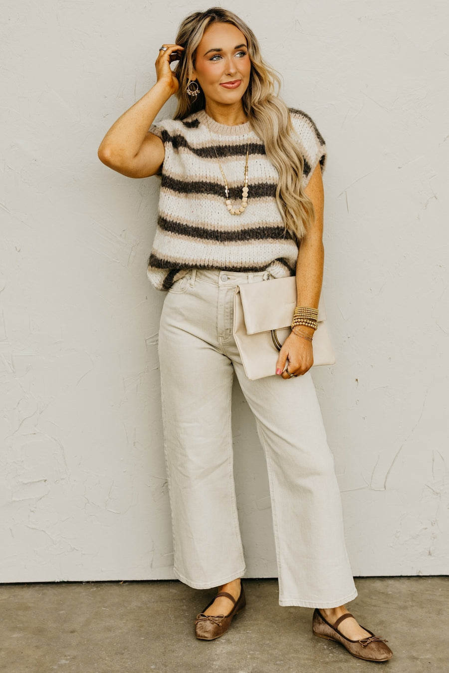 The Oaklyn Stripe Sweater Vest