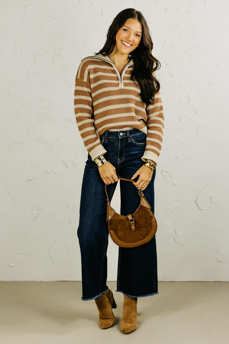 The Elizabeth Zip Up Sweater