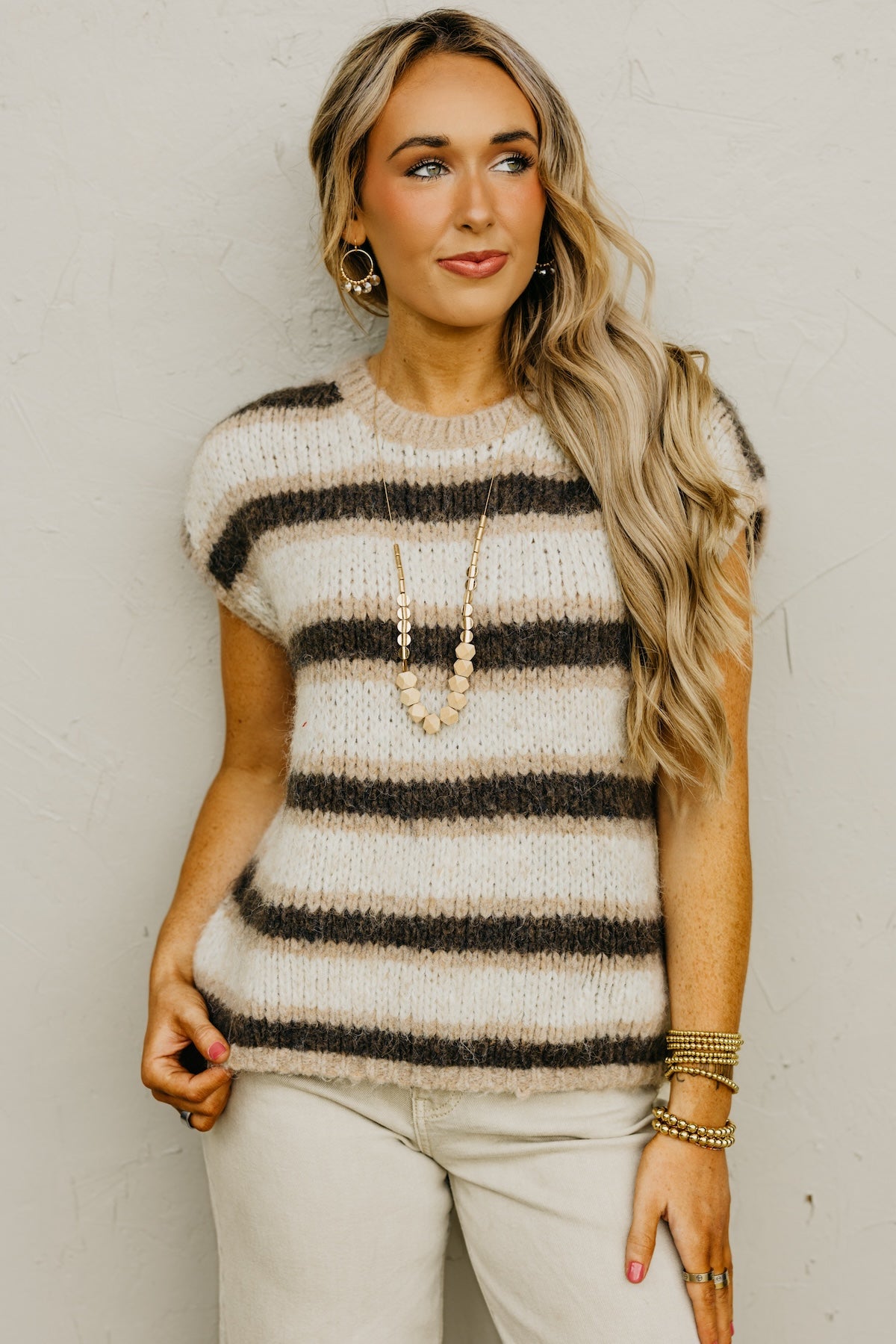 The Oaklyn Stripe Sweater Vest