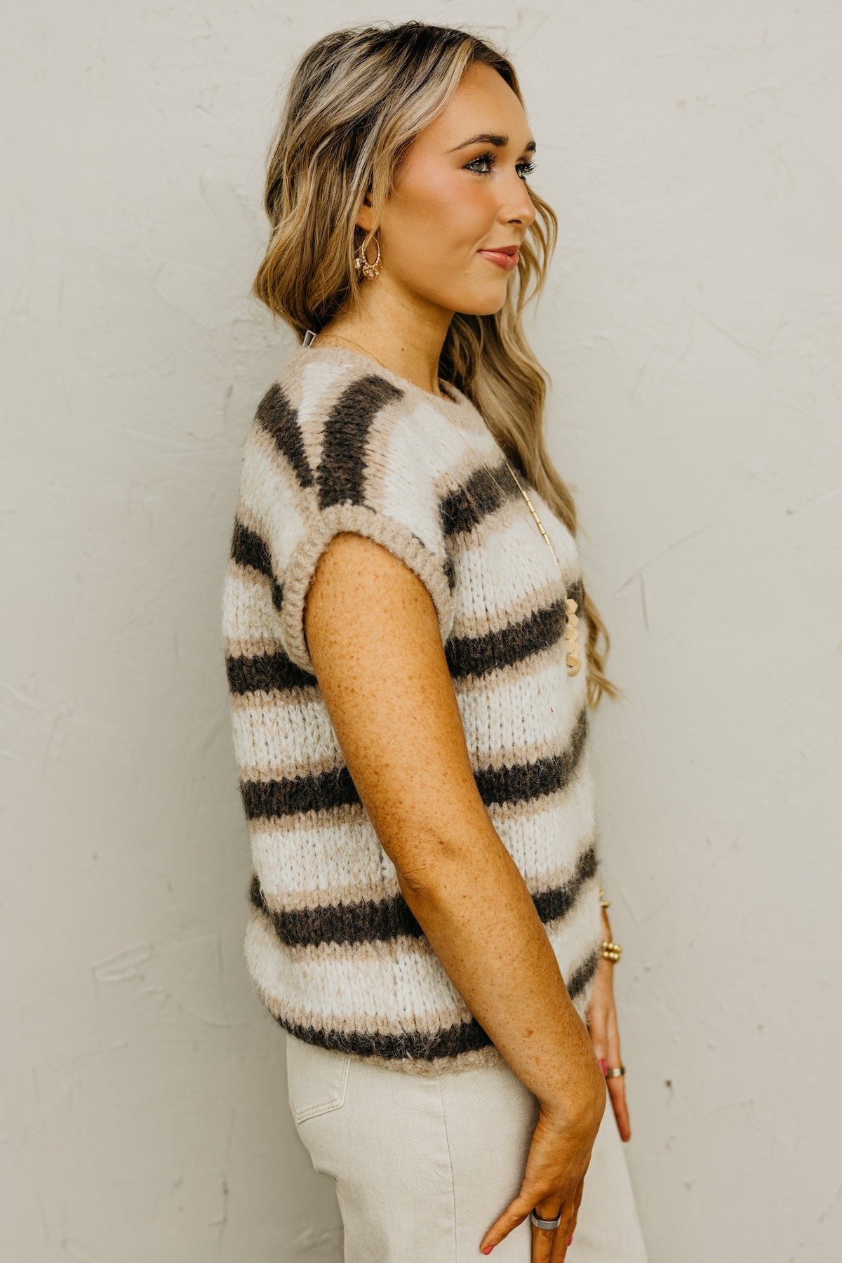 The Oaklyn Stripe Sweater Vest