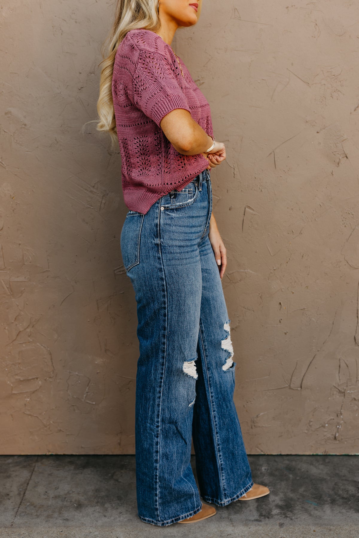 Kan Can Denim | 90's Wide Leg Flare Jeans - KC8682M
