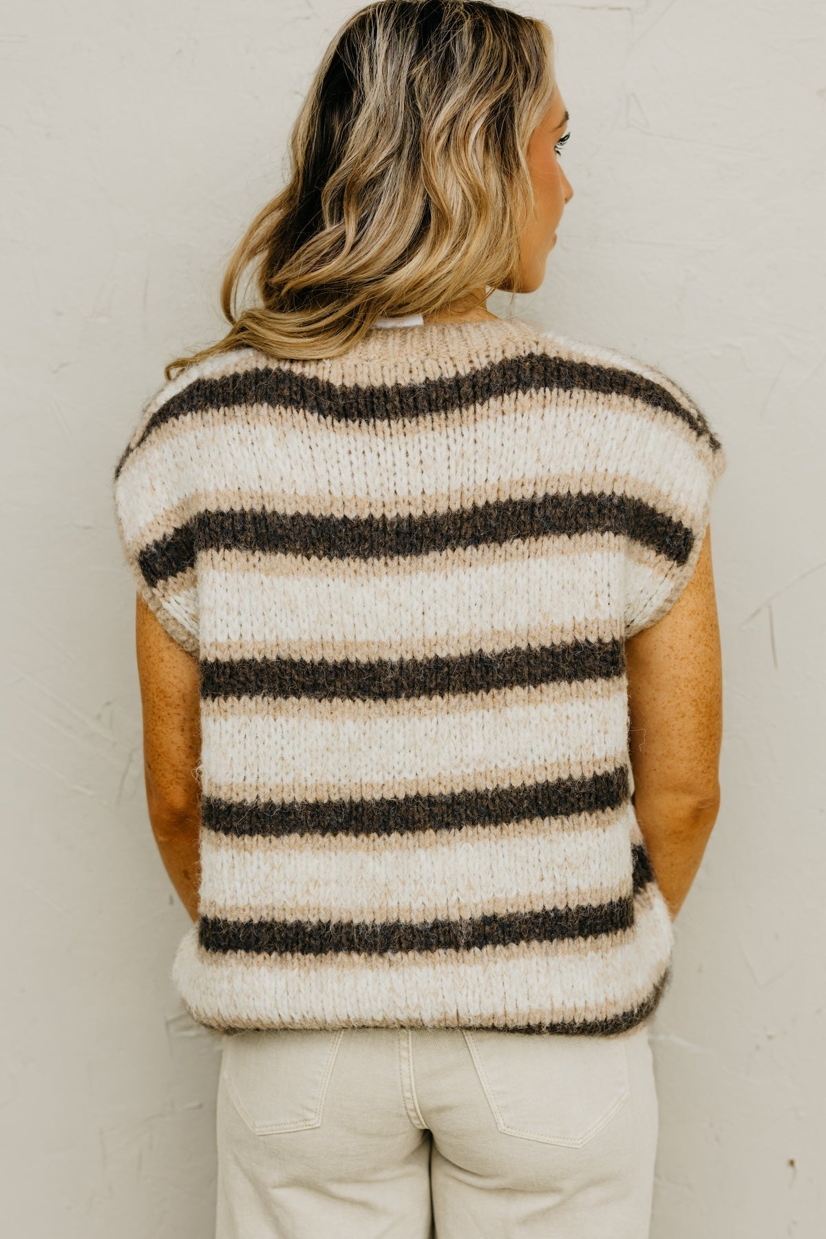 The Oaklyn Stripe Sweater Vest