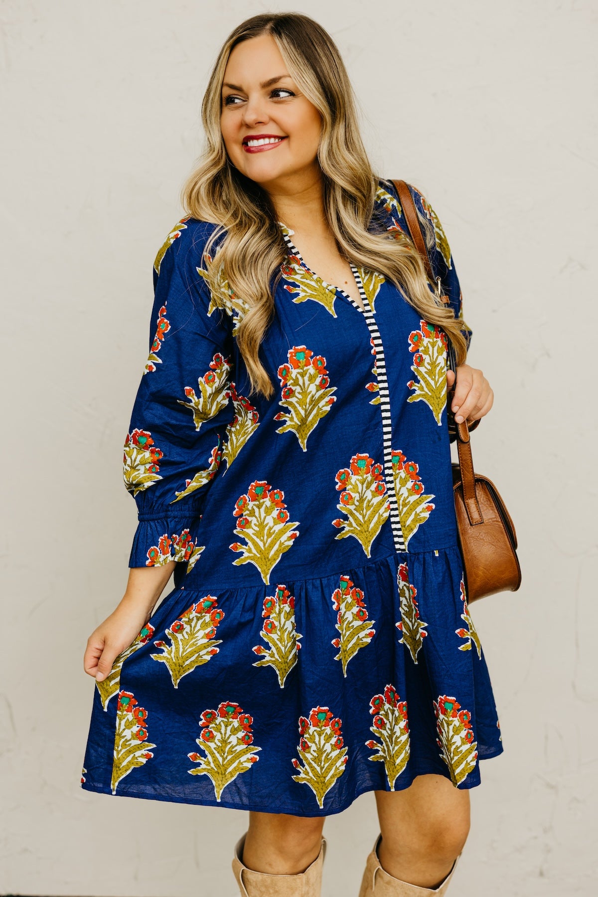 The Webster Floral Woven Mini Dress