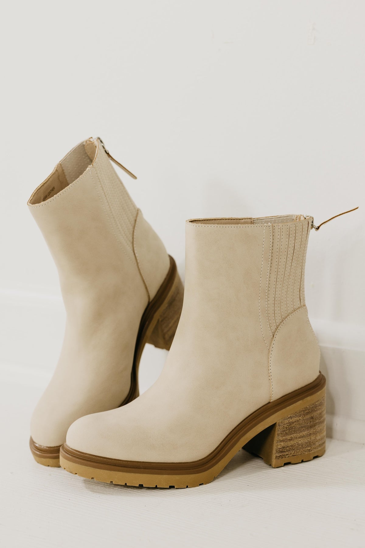 The Megan Lug Chelsea Bootie
