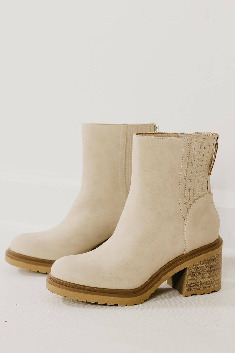 The Megan Lug Chelsea Bootie
