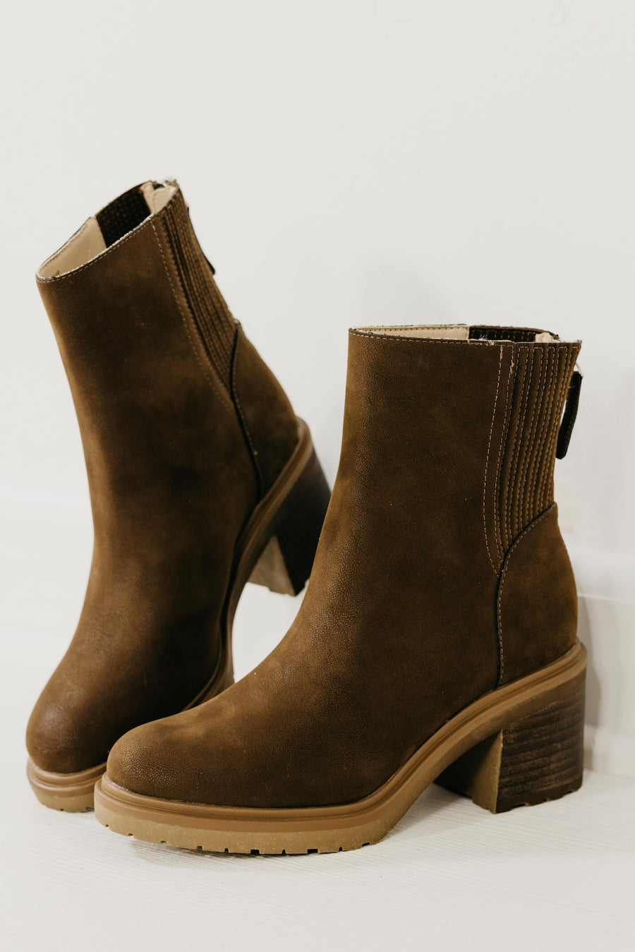 The Megan Lug Chelsea Bootie