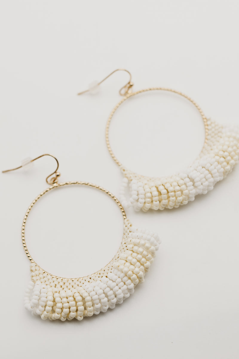 The Attison Seed Bead Earring