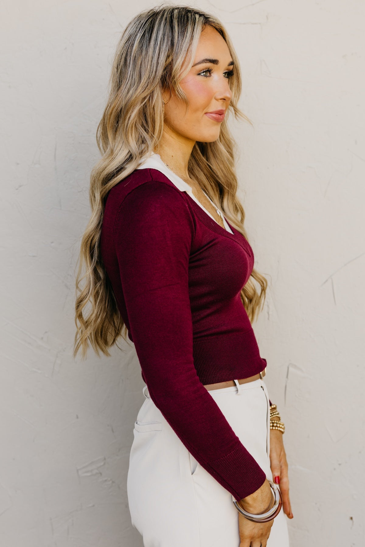 The Amelia Layered Sweater