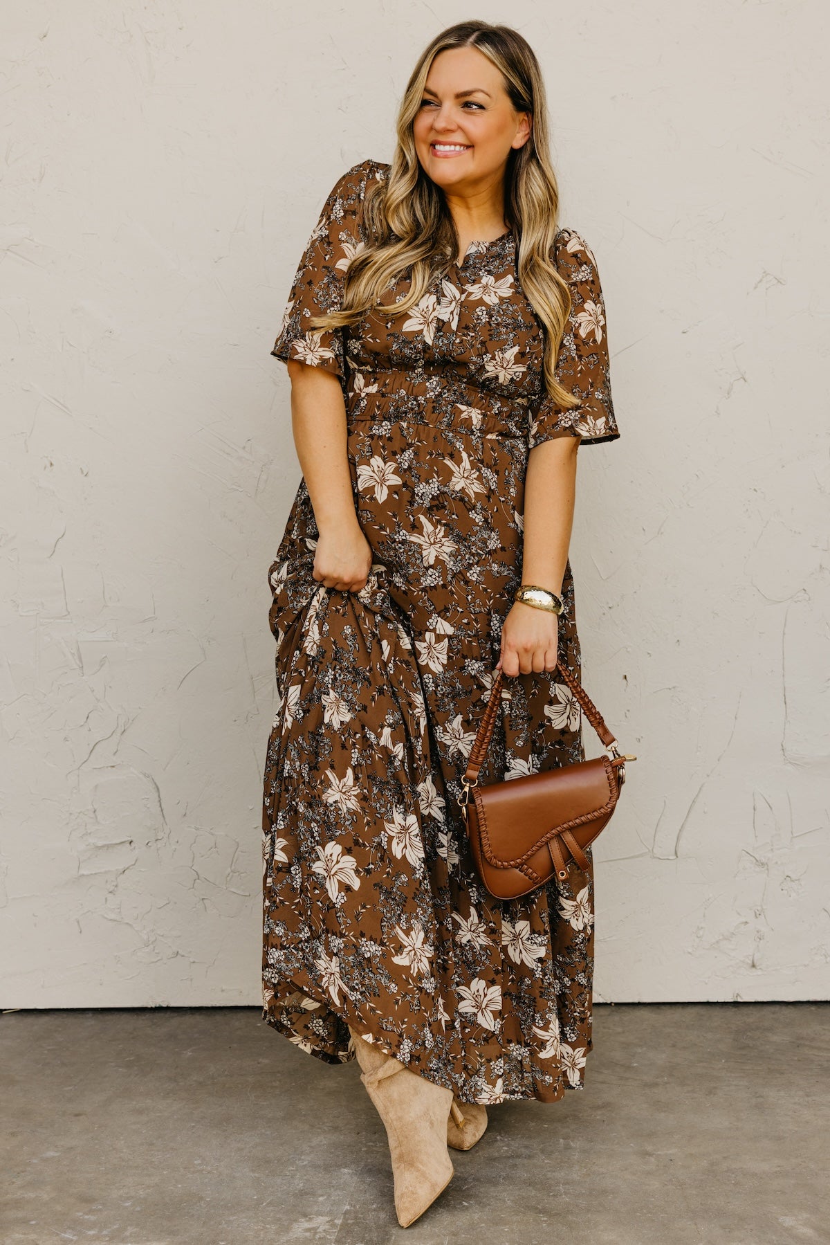 The Alvin Tiered Maxi Dress