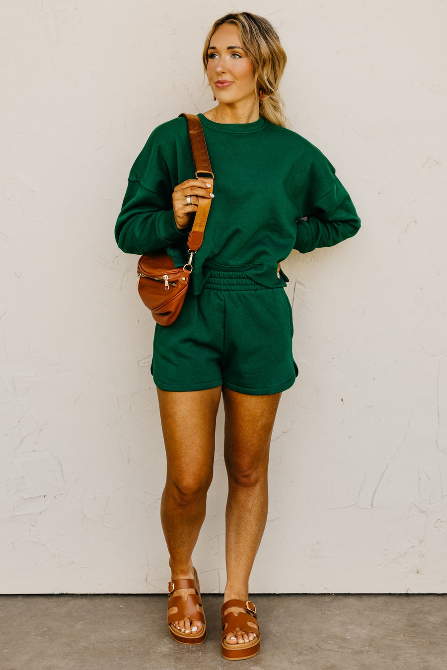 The Lylah Sweatshirt and Shorts Set