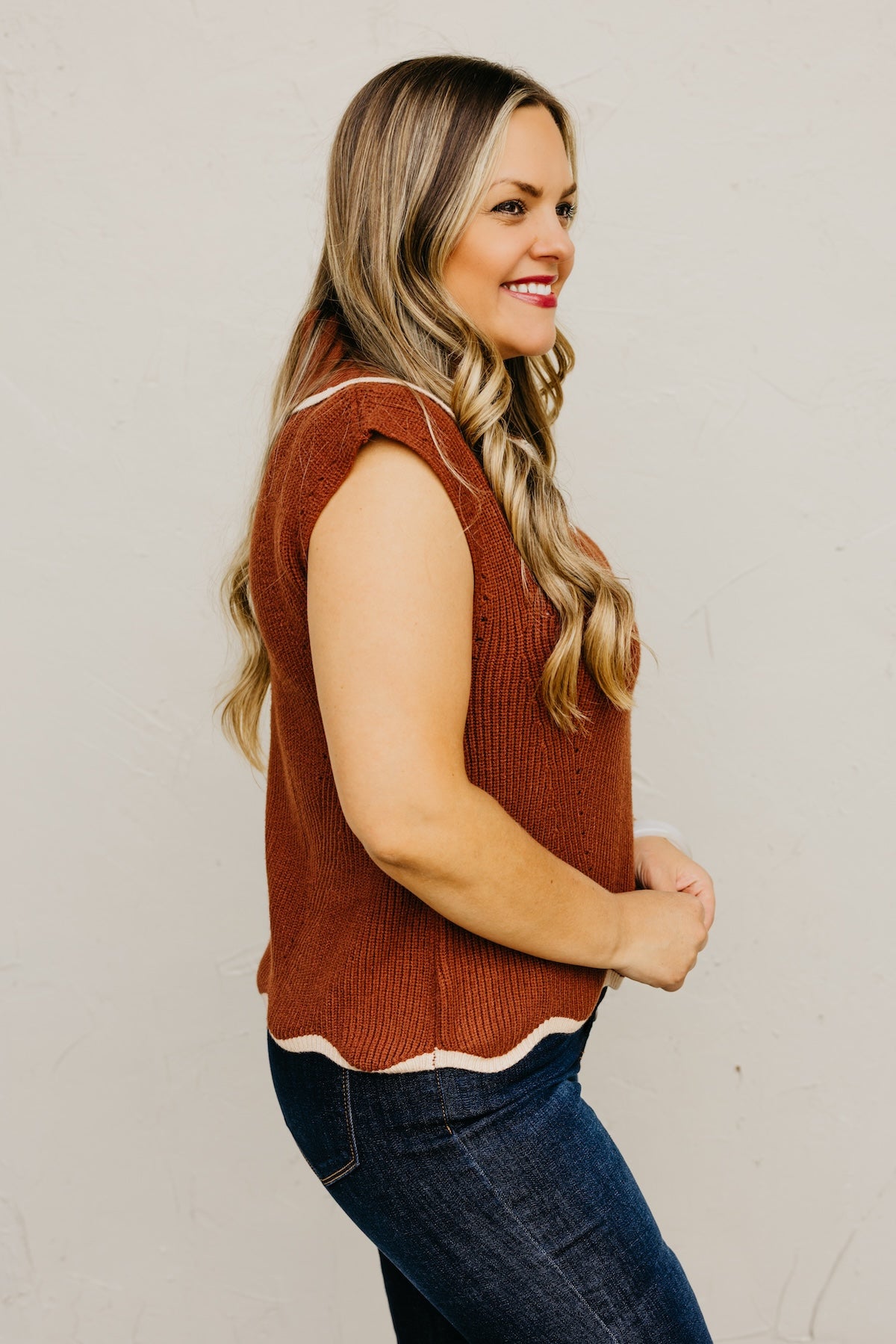 The Harley Quarter Zip Sweater Top