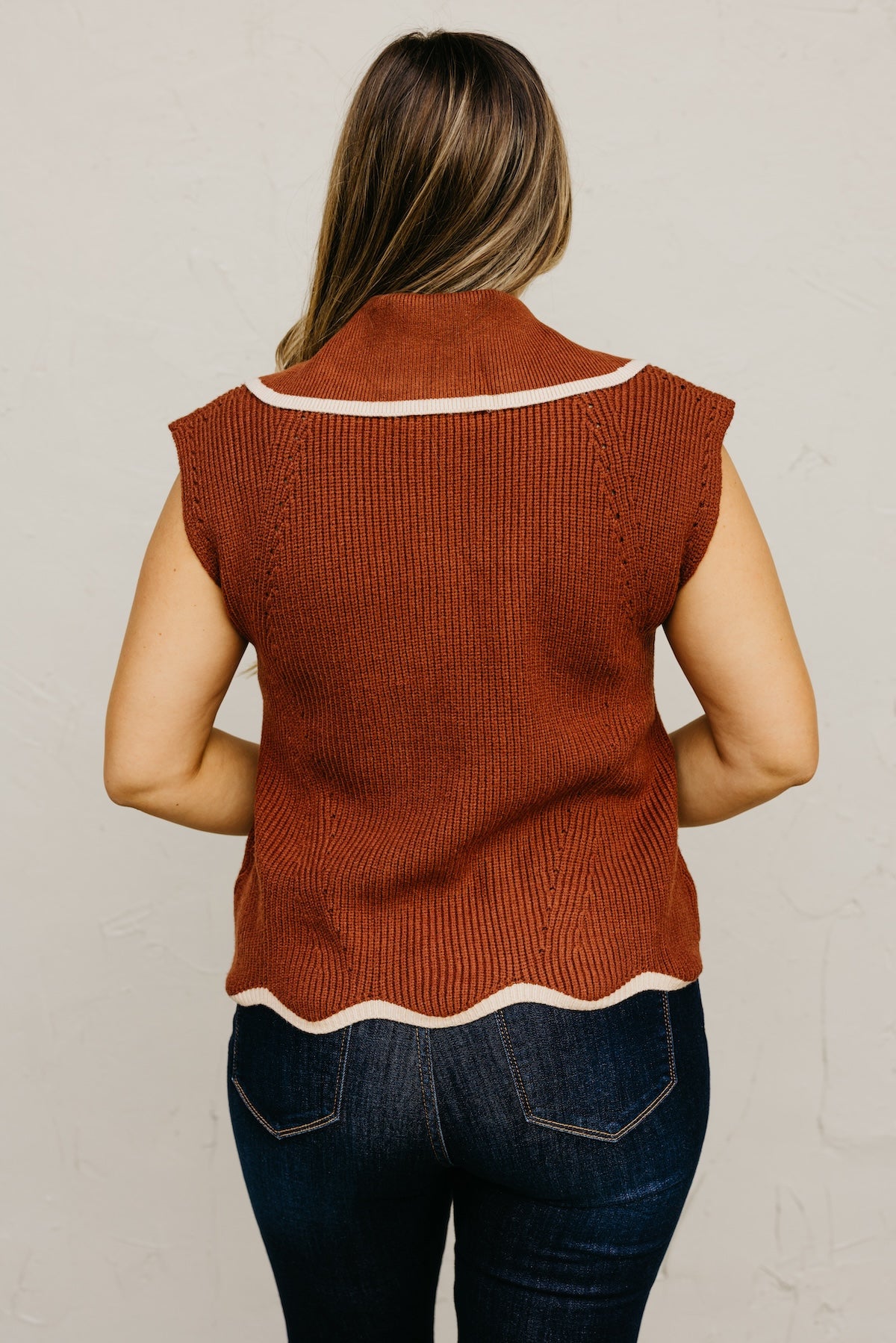 The Harley Quarter Zip Sweater Top