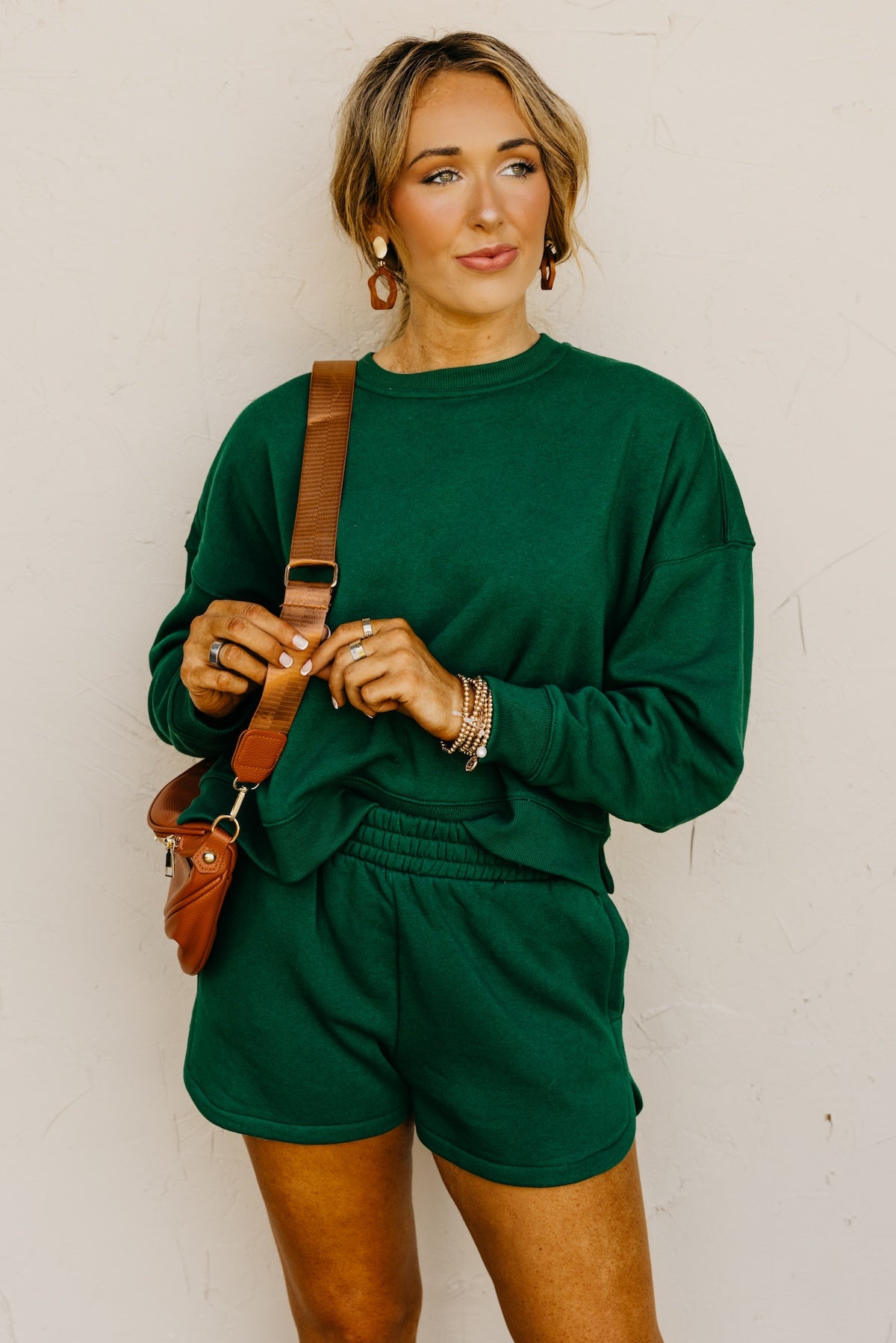 The Lylah Sweatshirt and Shorts Set