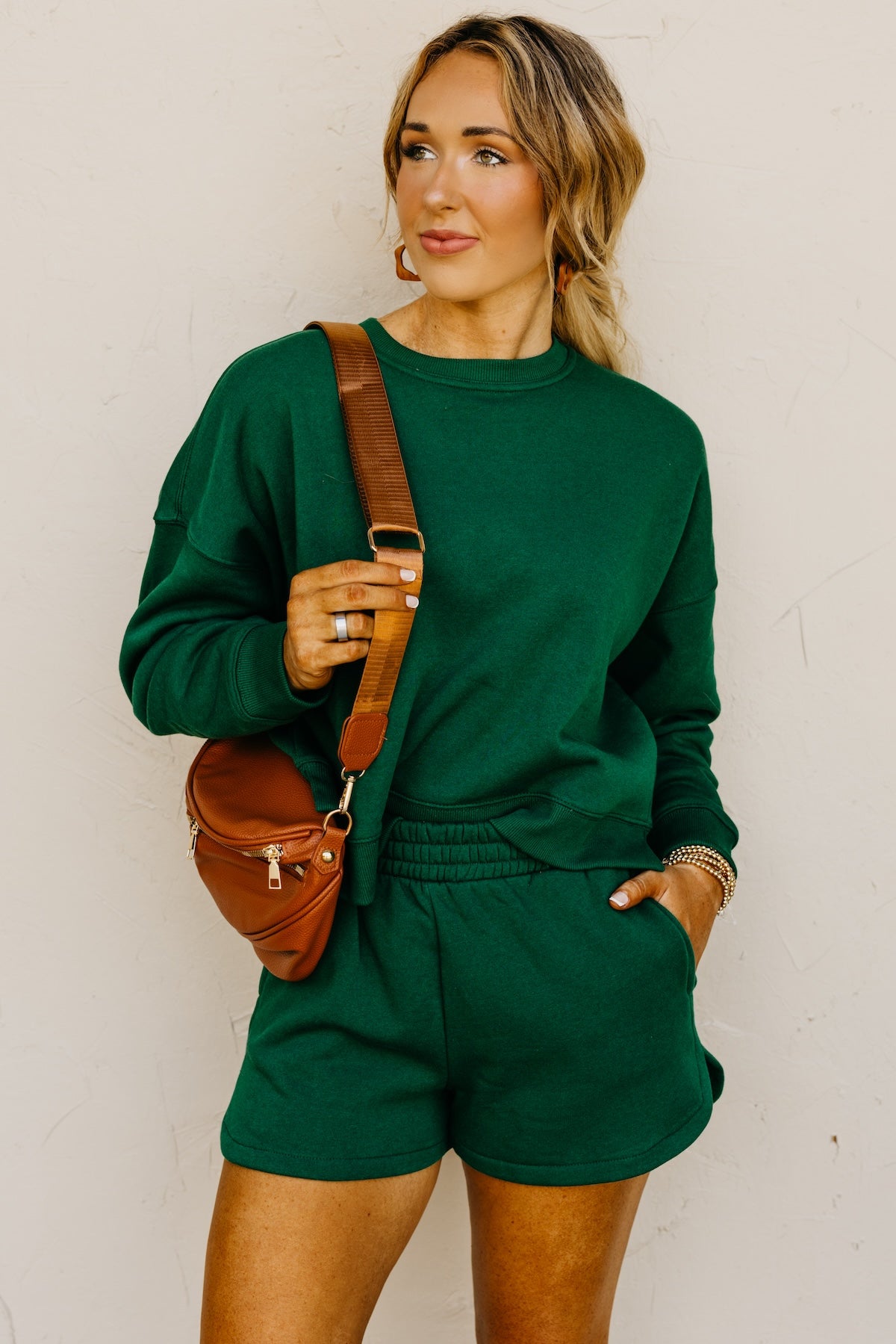 The Lylah Sweatshirt and Shorts Set
