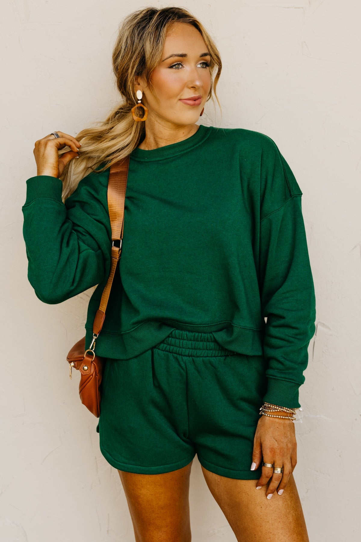 The Lylah Sweatshirt and Shorts Set